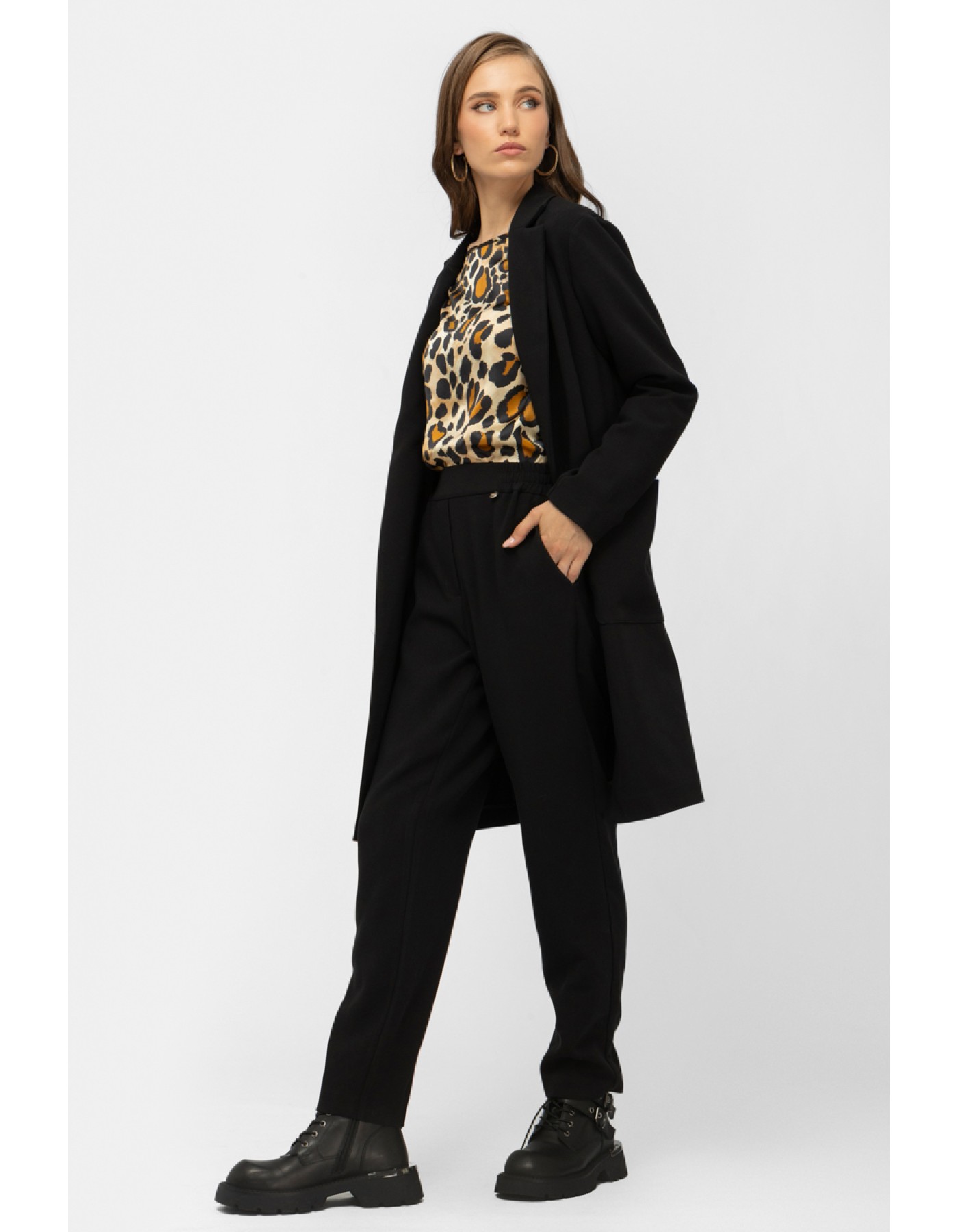 Σακάκι μακρύ αφοδράριστο Σακάκι μακρύ αφοδράριστο