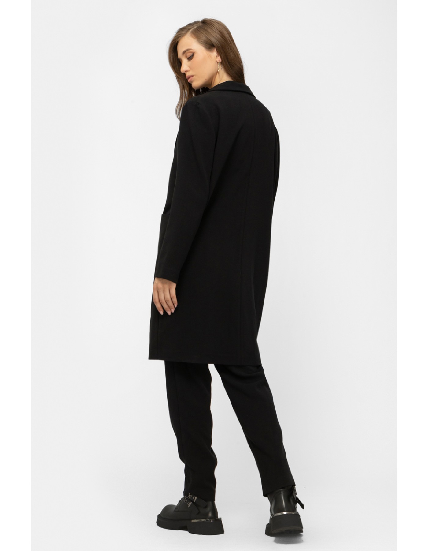 Σακάκι μακρύ αφοδράριστο Σακάκι μακρύ αφοδράριστο