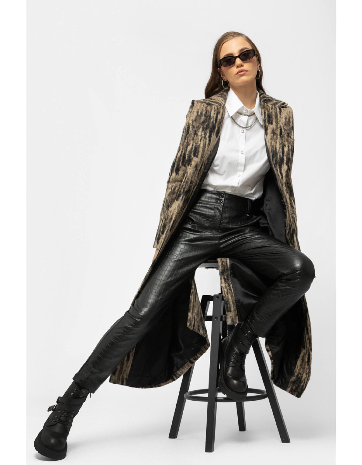 Παντελόνι δερμάτινο Croco Παντελόνι δερμάτινο Croco