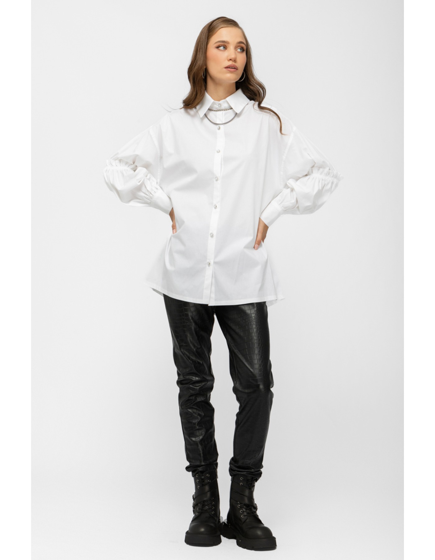 Παντελόνι δερμάτινο Croco Παντελόνι δερμάτινο Croco