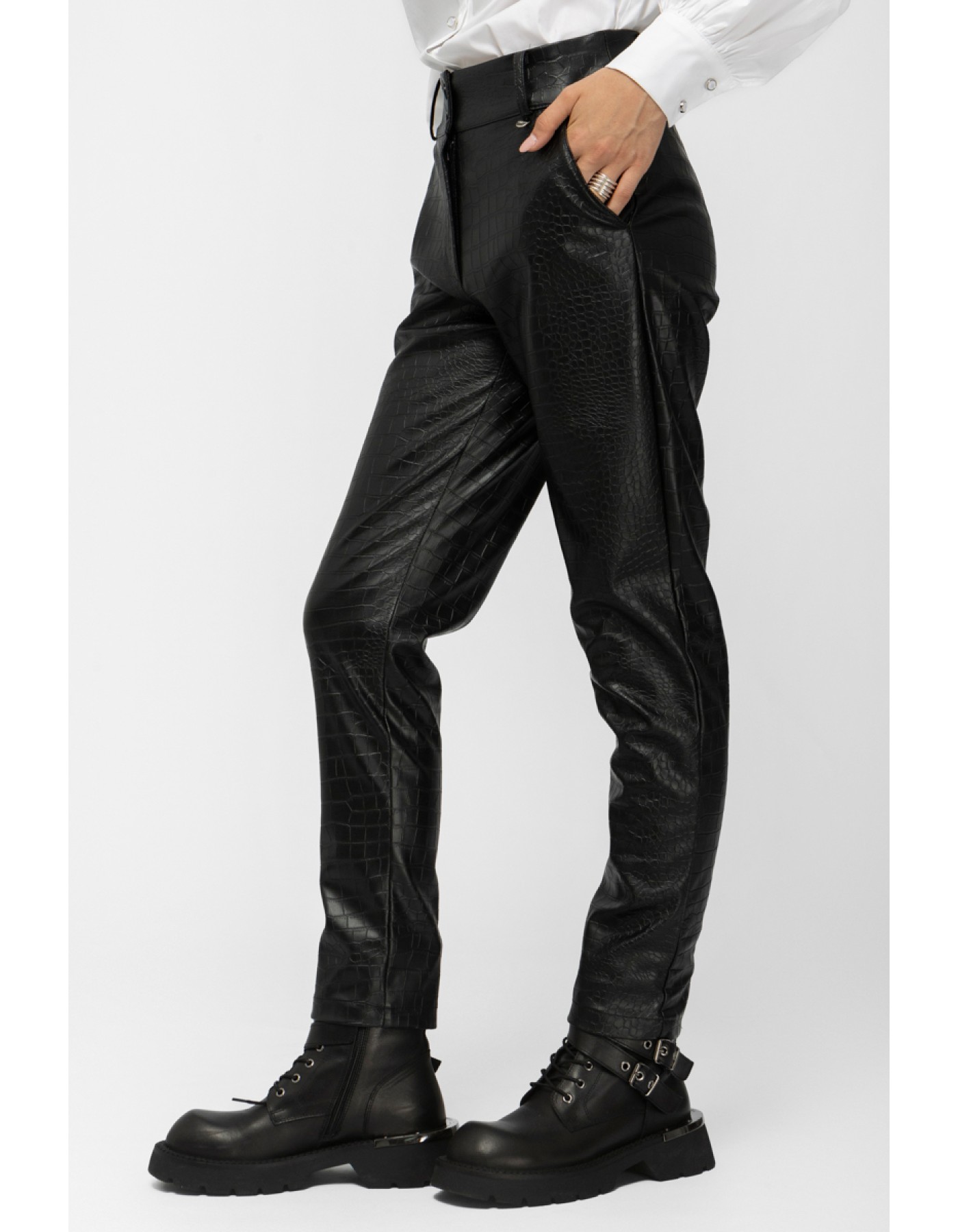 Παντελόνι δερμάτινο Croco Παντελόνι δερμάτινο Croco