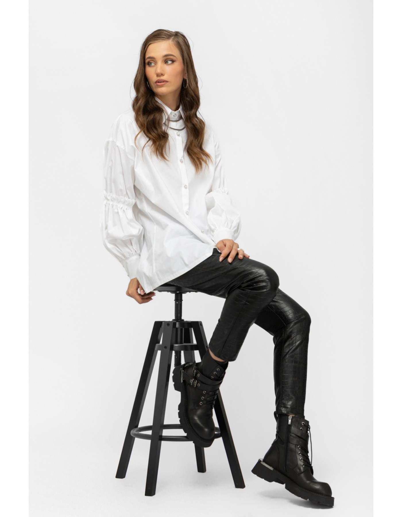 Παντελόνι δερμάτινο Croco Παντελόνι δερμάτινο Croco