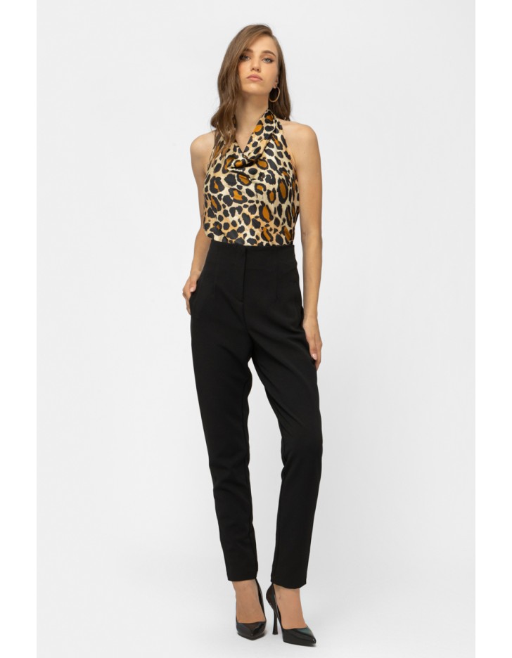 Παντελόνι ψηλόμεσο διαγωνάλ Turn