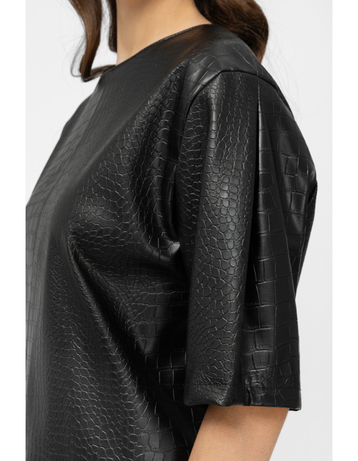 Φόρεμα δερματίνη Croco Φόρεμα δερματίνη Croco