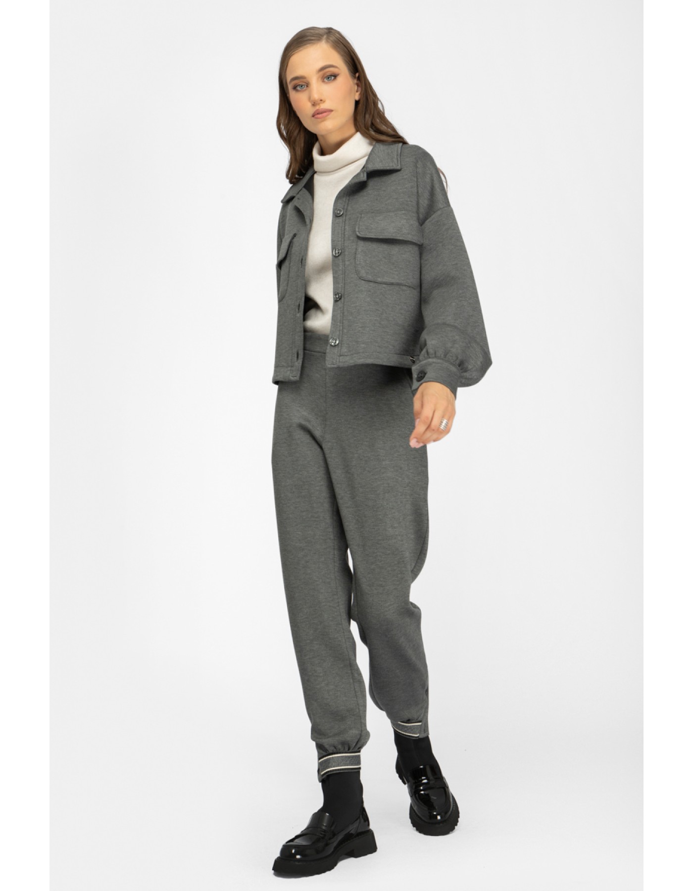 Ζακέτα Eco-Scuba με τσέπες Ζακέτα Eco-Scuba με τσέπες