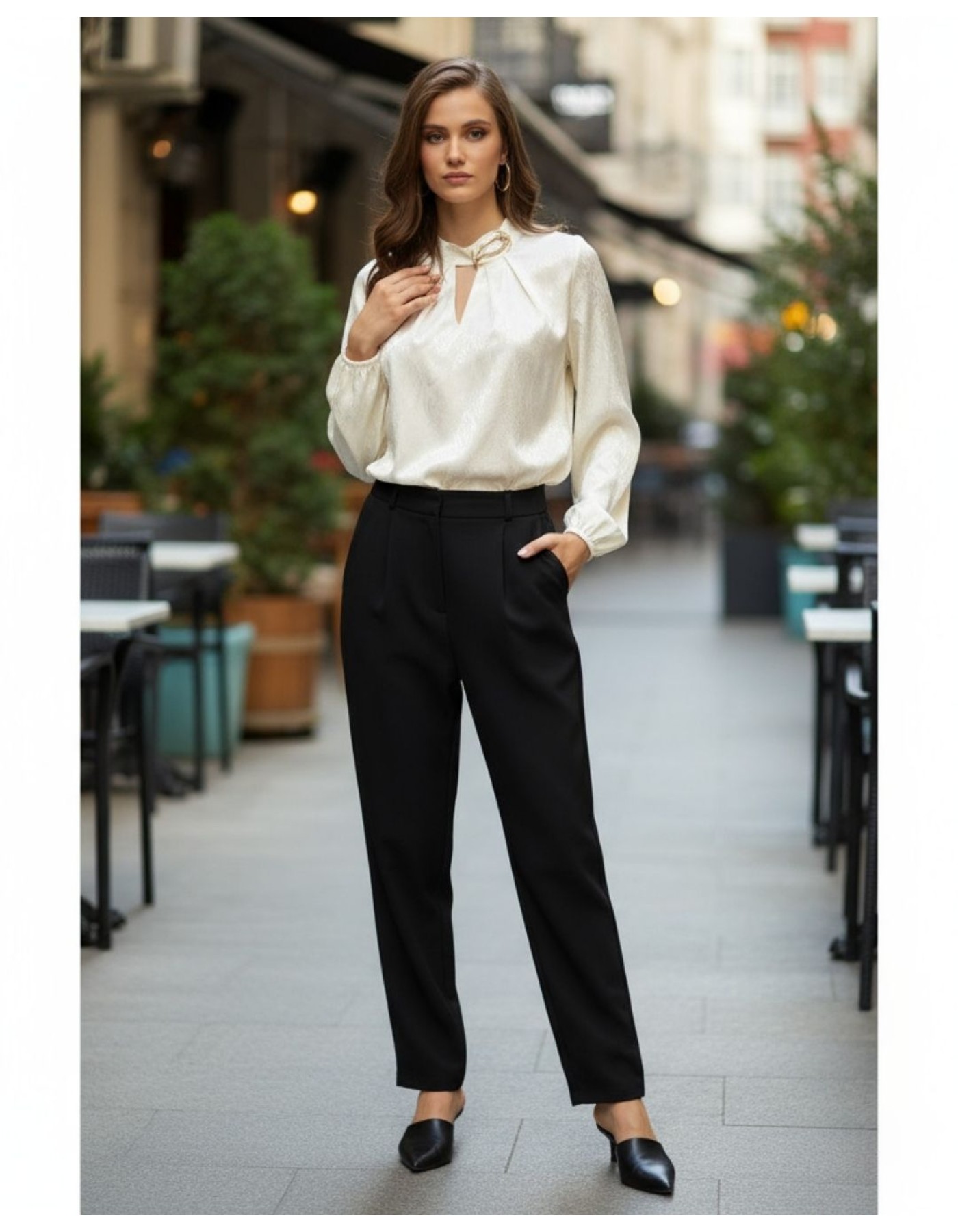 Μπλούζα ζακάρ Snake Μπλούζα ζακάρ Snake