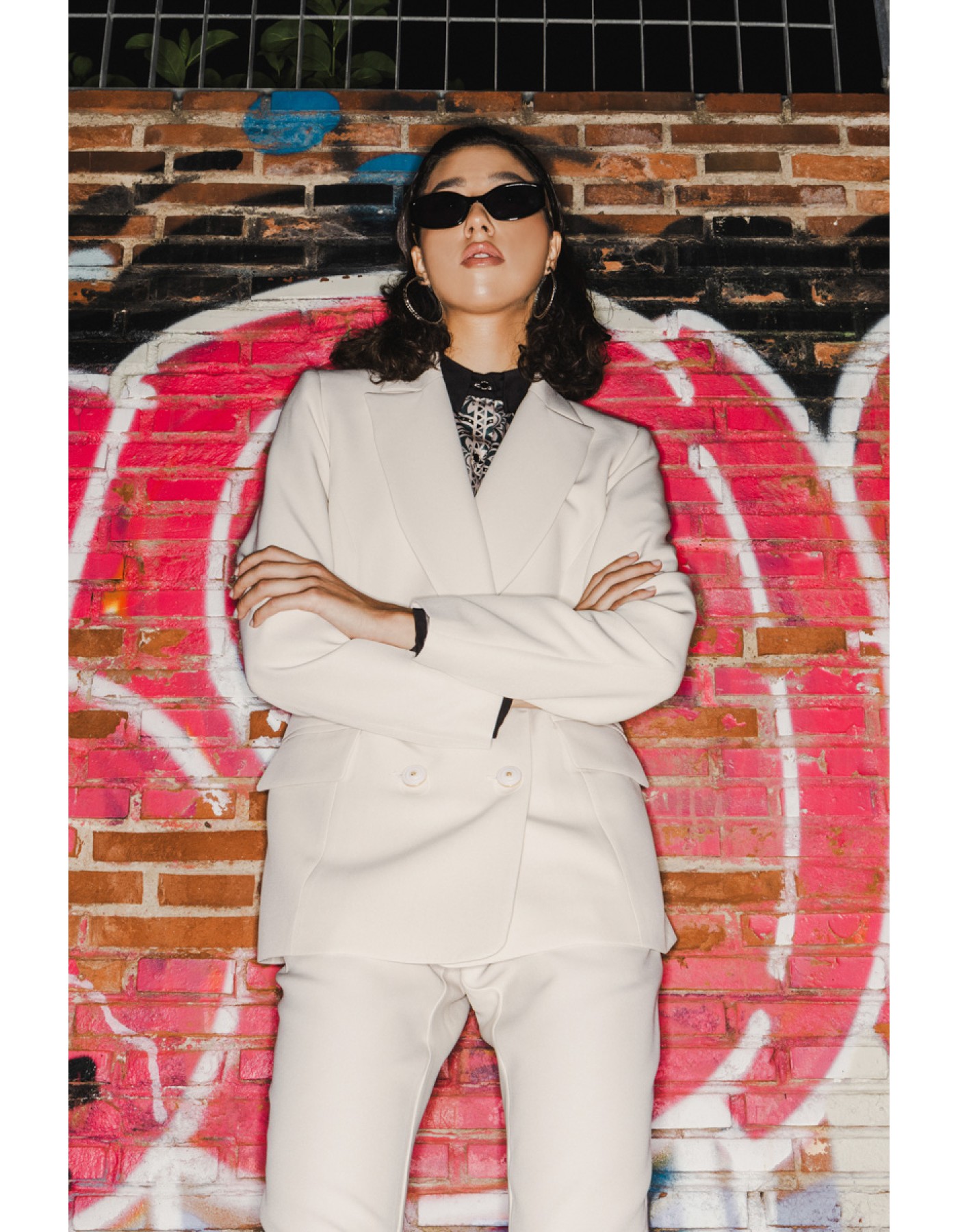 Σακάκι σταυροκούμπι κρεπ πέτο