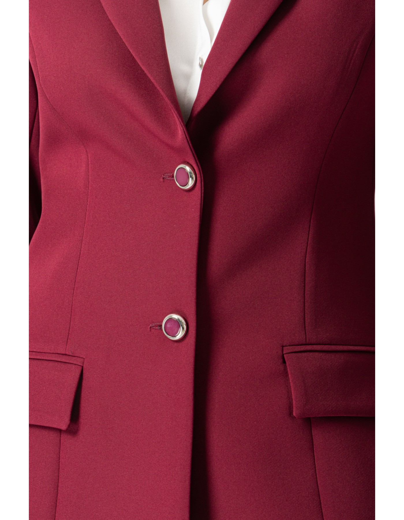 Blazer Muffin κρεπ γιακάς