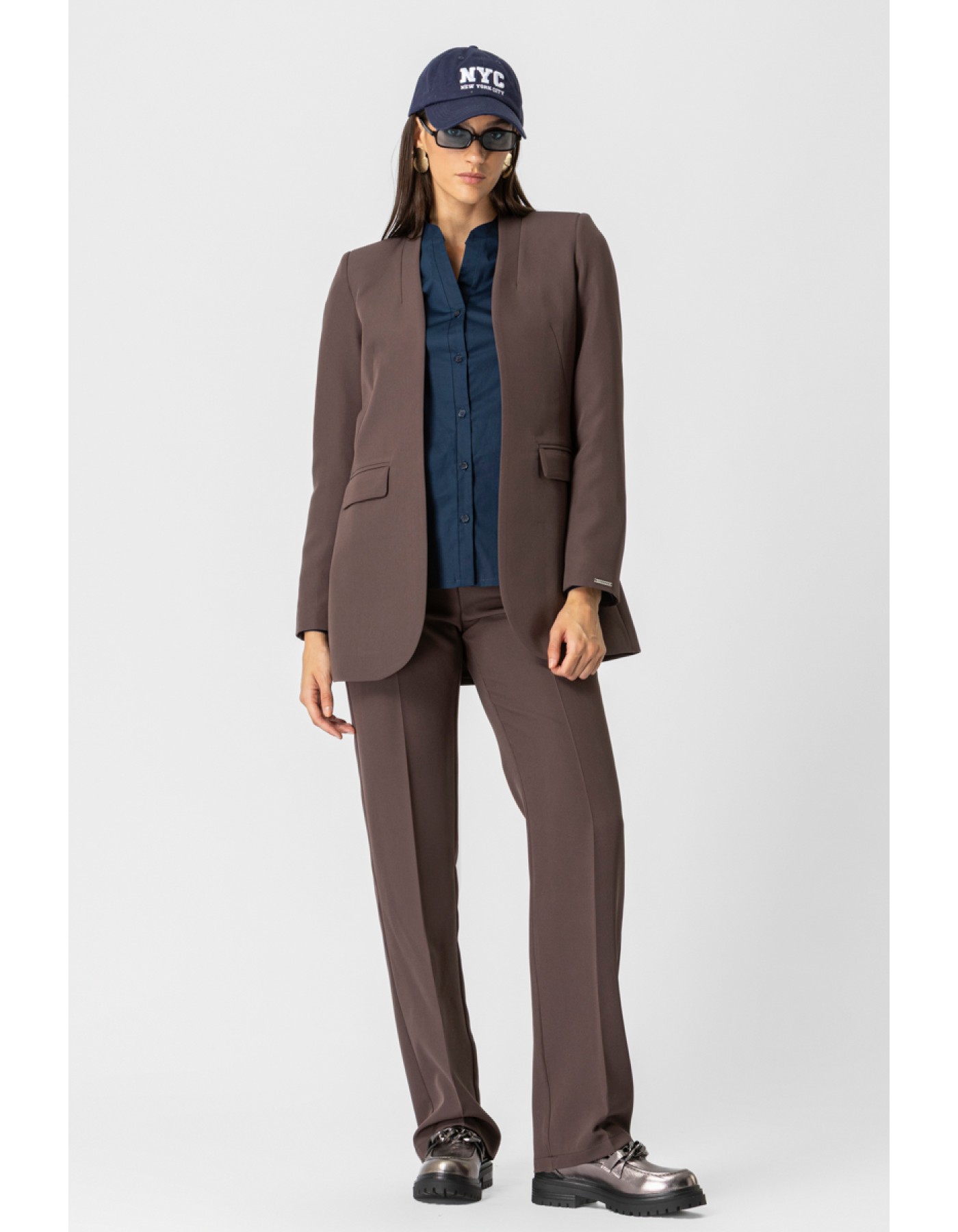 Blazer ελαστικό κρεπ Muffin_