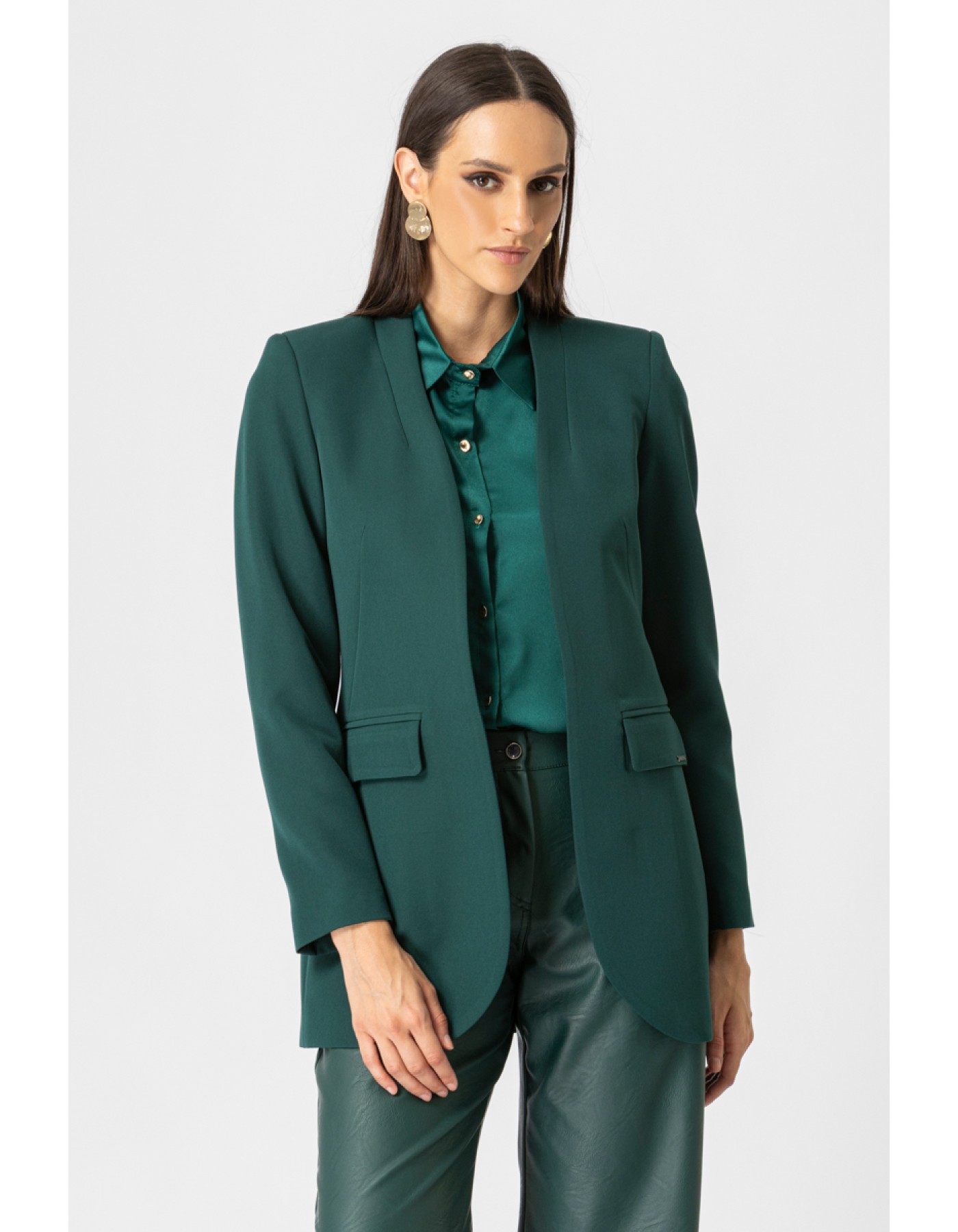 Blazer ελαστικό κρεπ Muffin_