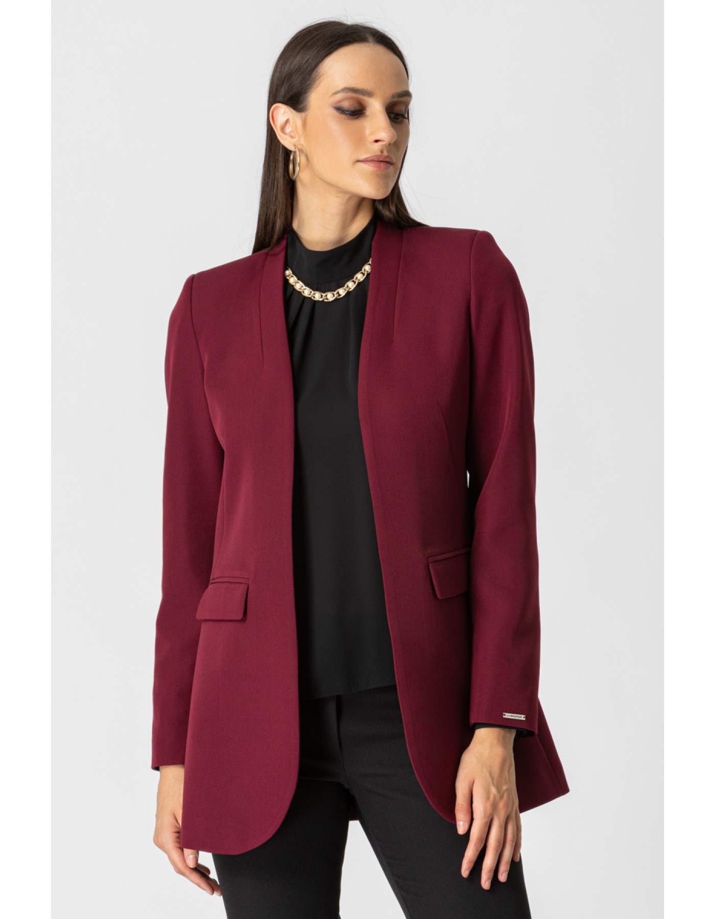 Blazer ελαστικό κρεπ Muffin_