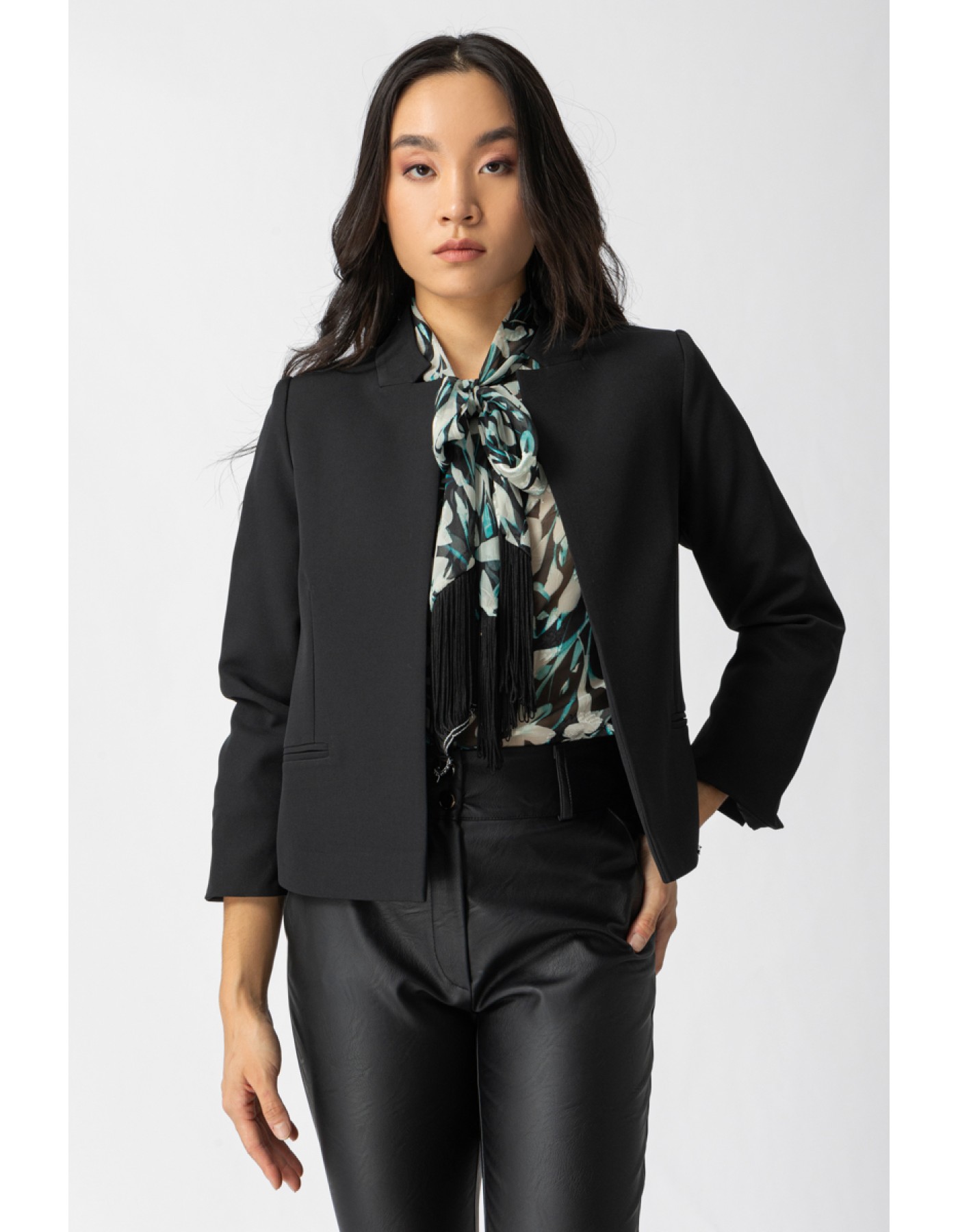 Μπολέρο κρεπ Muffin ελαστικό