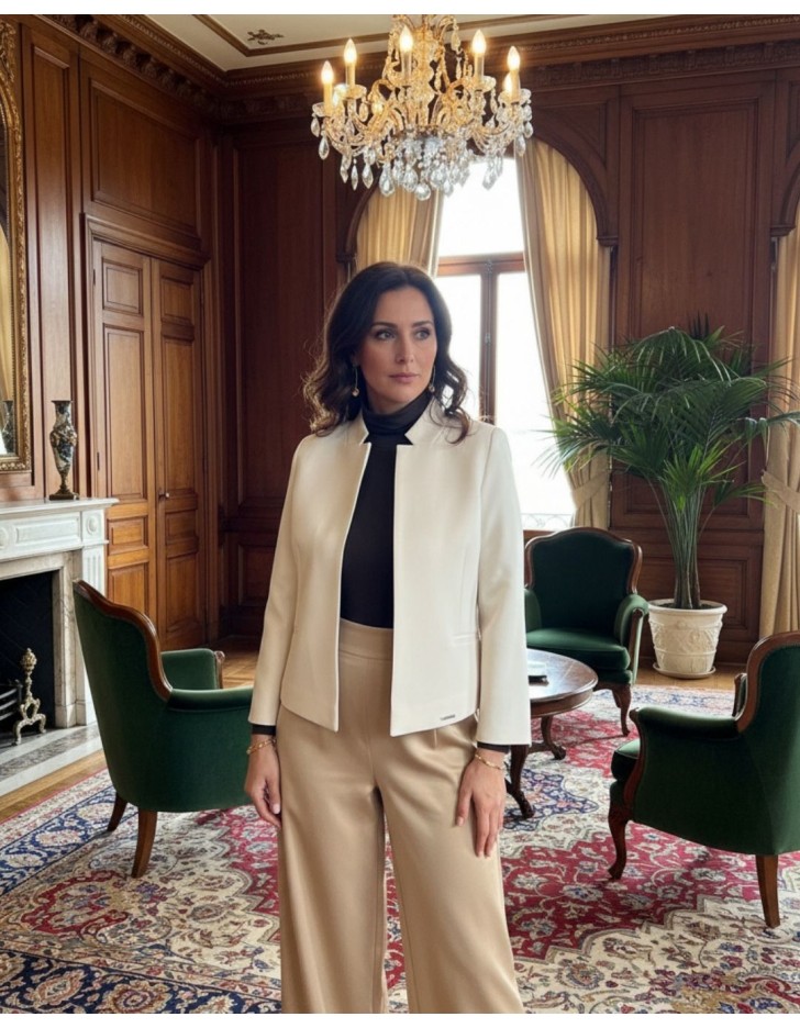 Μπολέρο κρεπ Muffin ελαστικό