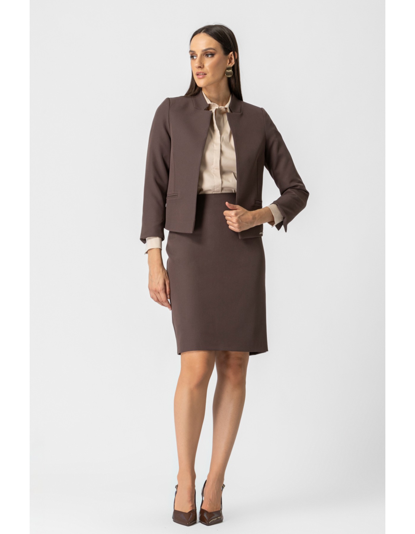 Μπολέρο κρεπ Muffin ελαστικό