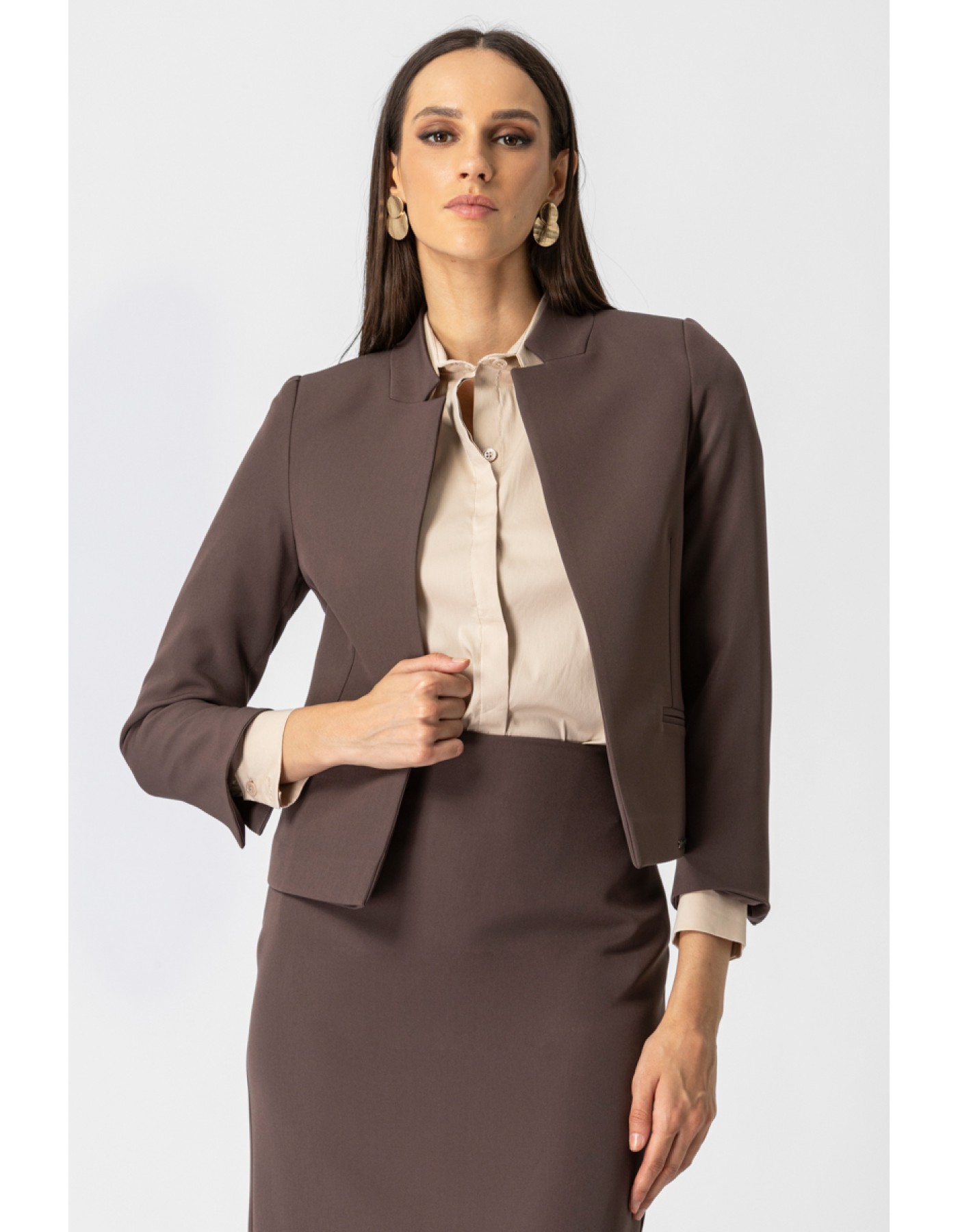 Μπολέρο κρεπ Muffin ελαστικό