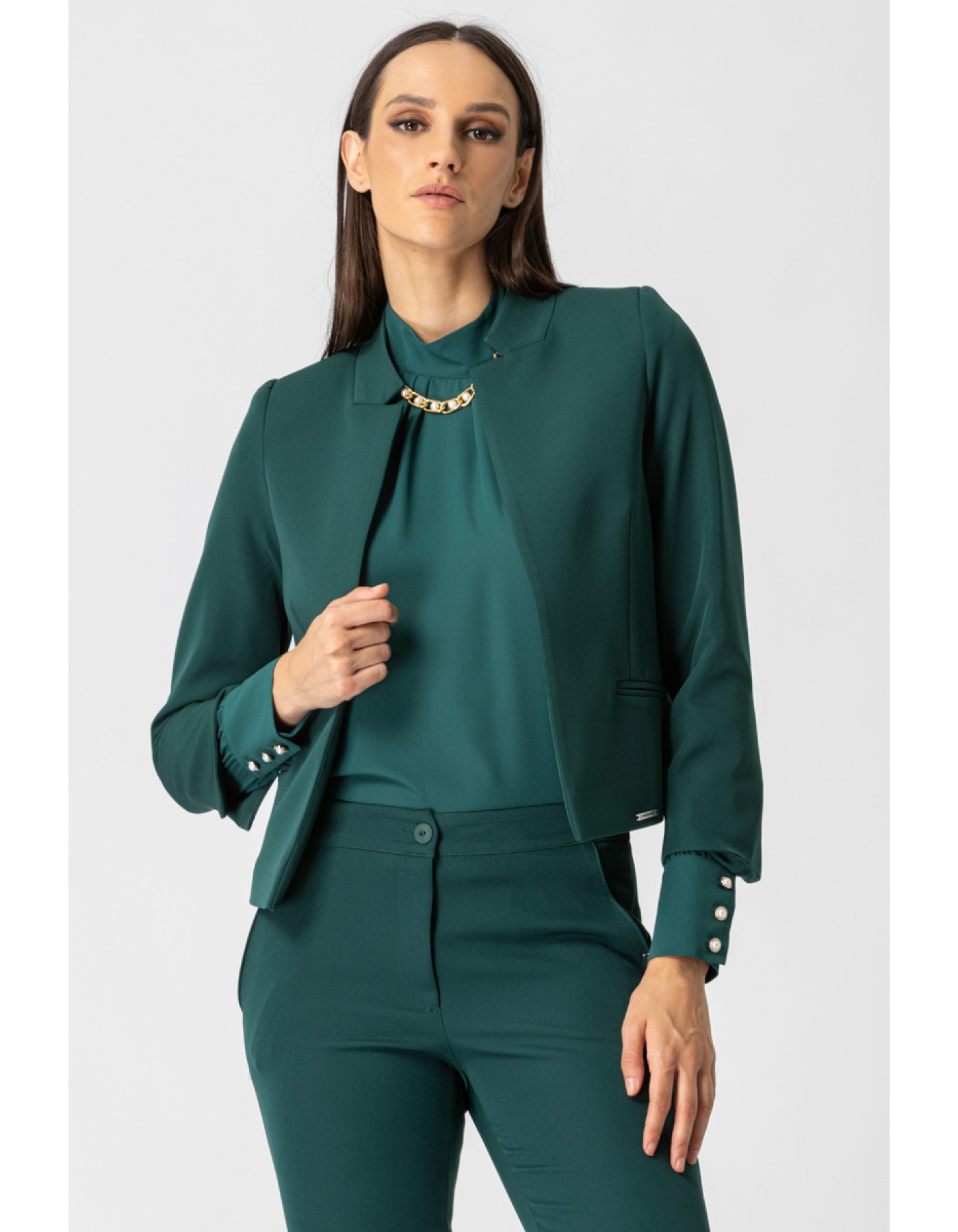 Μπολέρο κρεπ Muffin ελαστικό