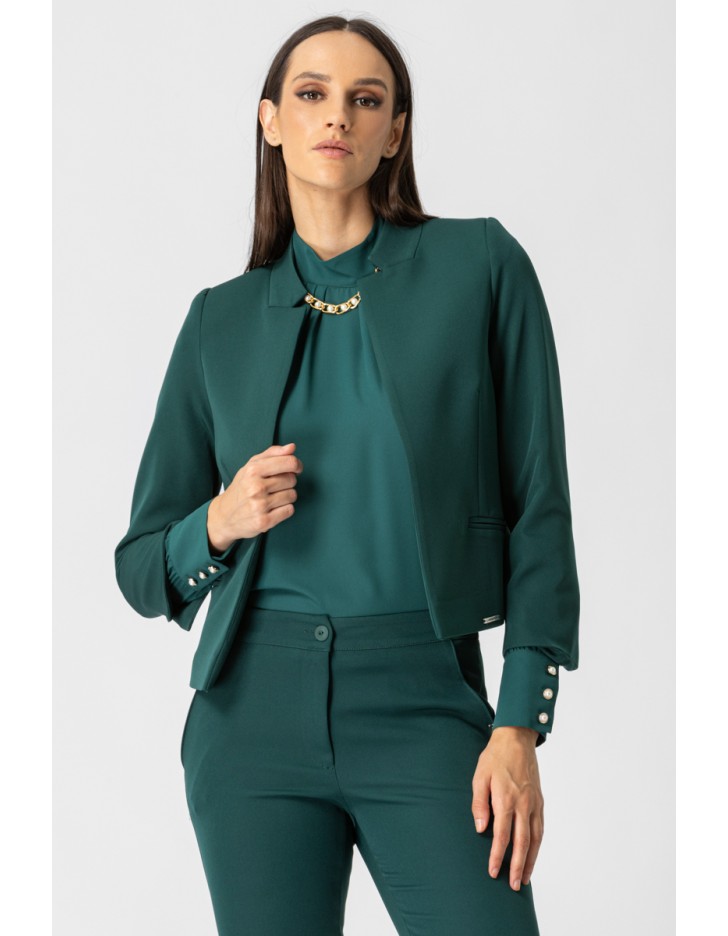 Μπολέρο κρεπ Muffin ελαστικό