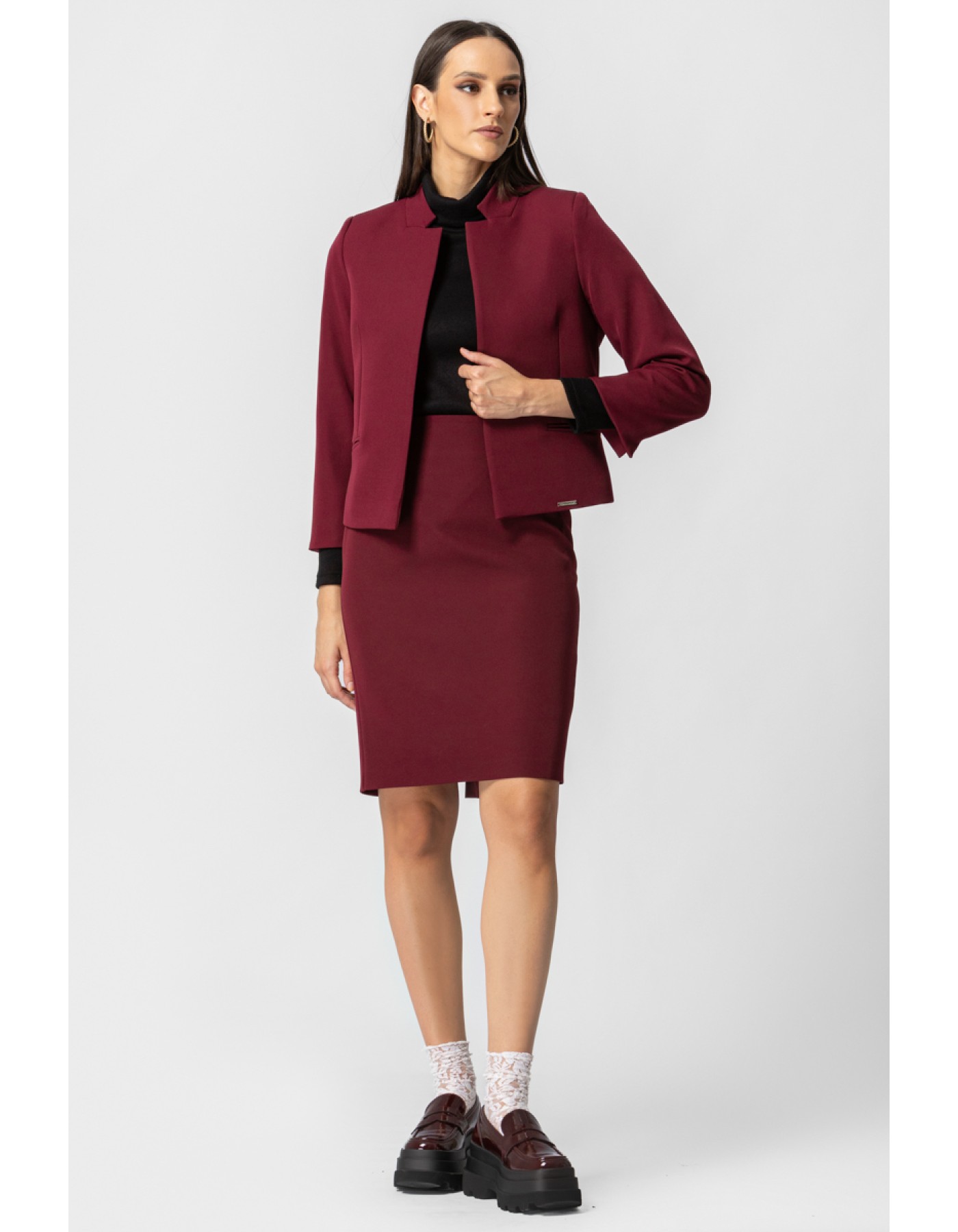 Μπολέρο κρεπ Muffin ελαστικό