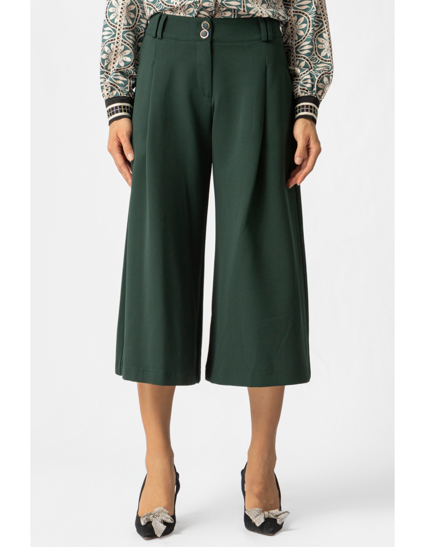 Παντελόνα κρεπ διαγωνάλ TURN