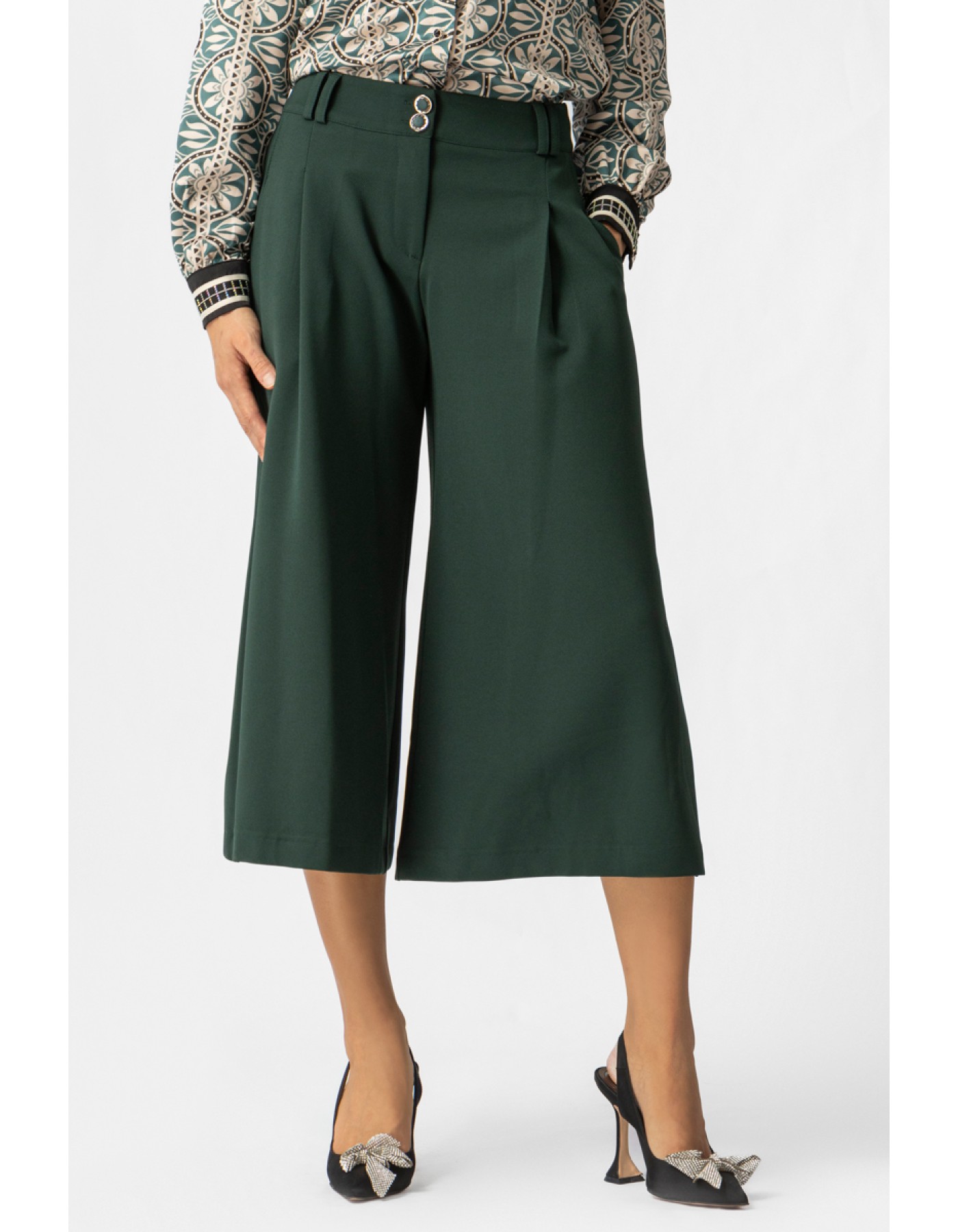 Παντελόνα κρεπ διαγωνάλ TURN