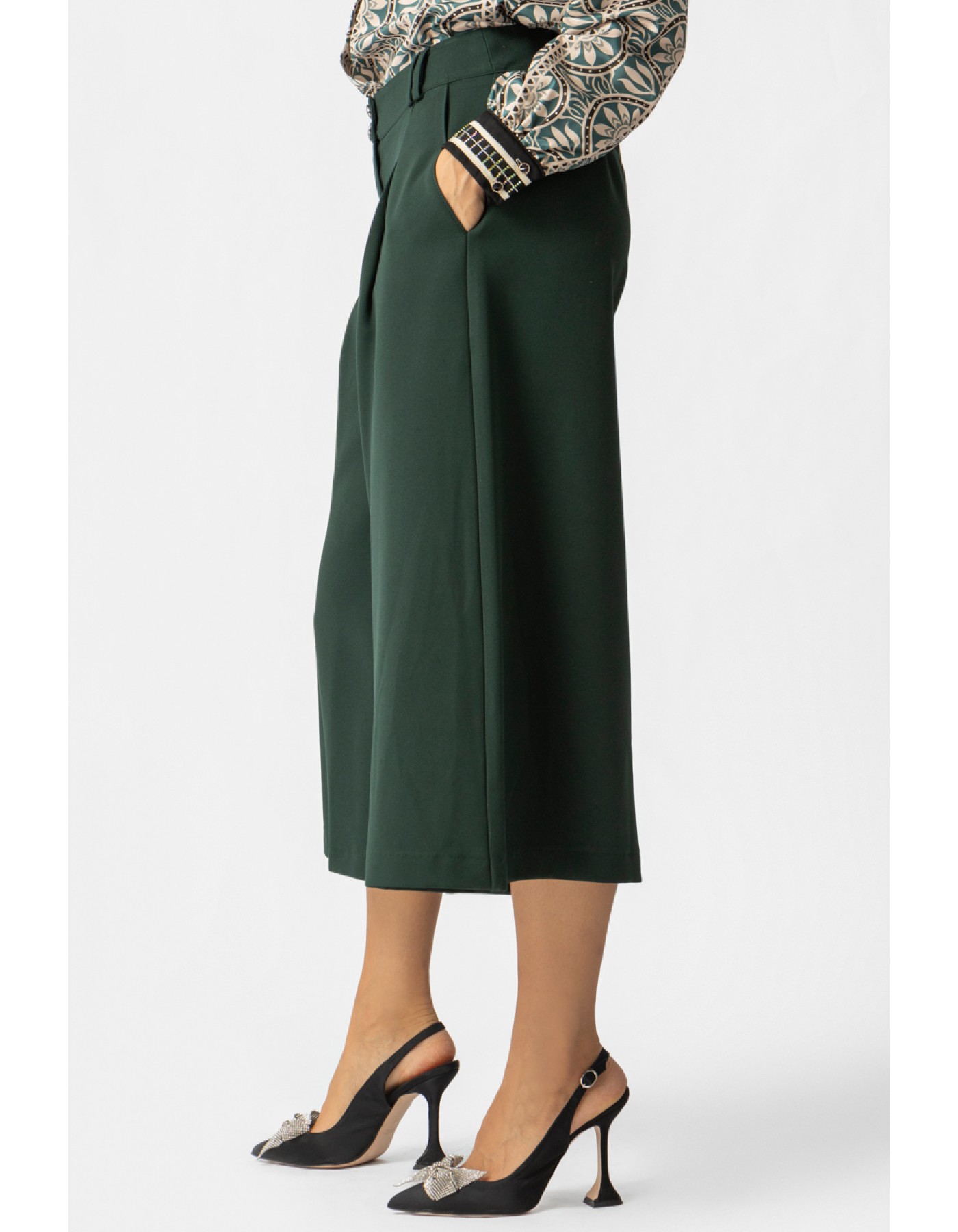 Παντελόνα κρεπ διαγωνάλ TURN