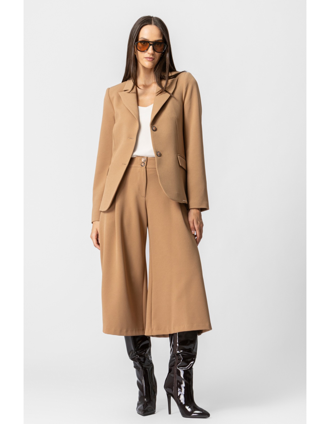 Παντελόνα κρεπ διαγωνάλ TURN