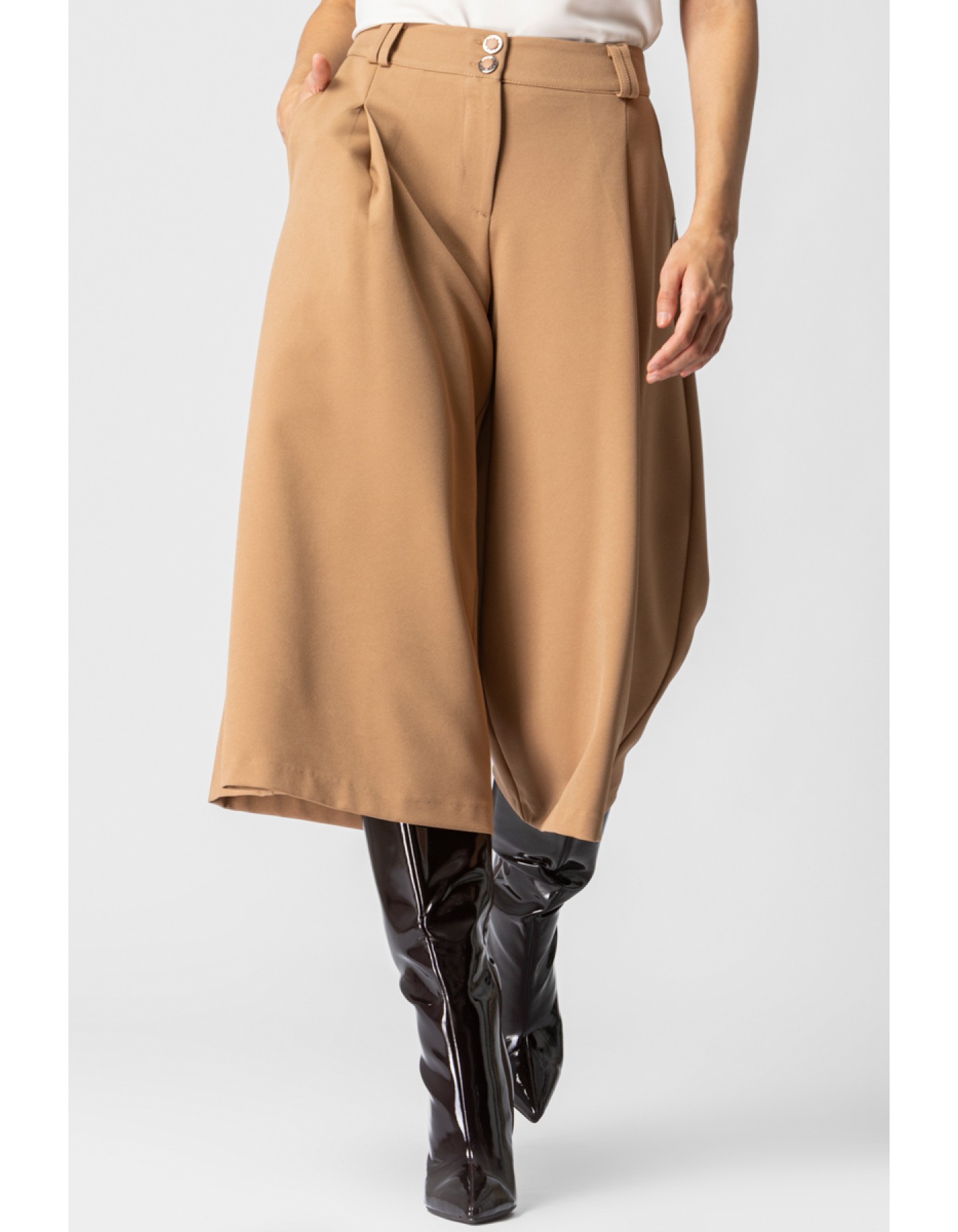 Παντελόνα κρεπ διαγωνάλ TURN