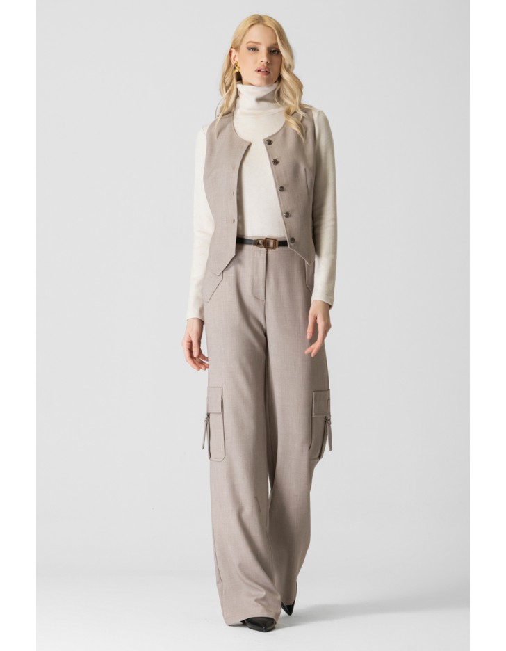 Παντελόνι Cargo Melange