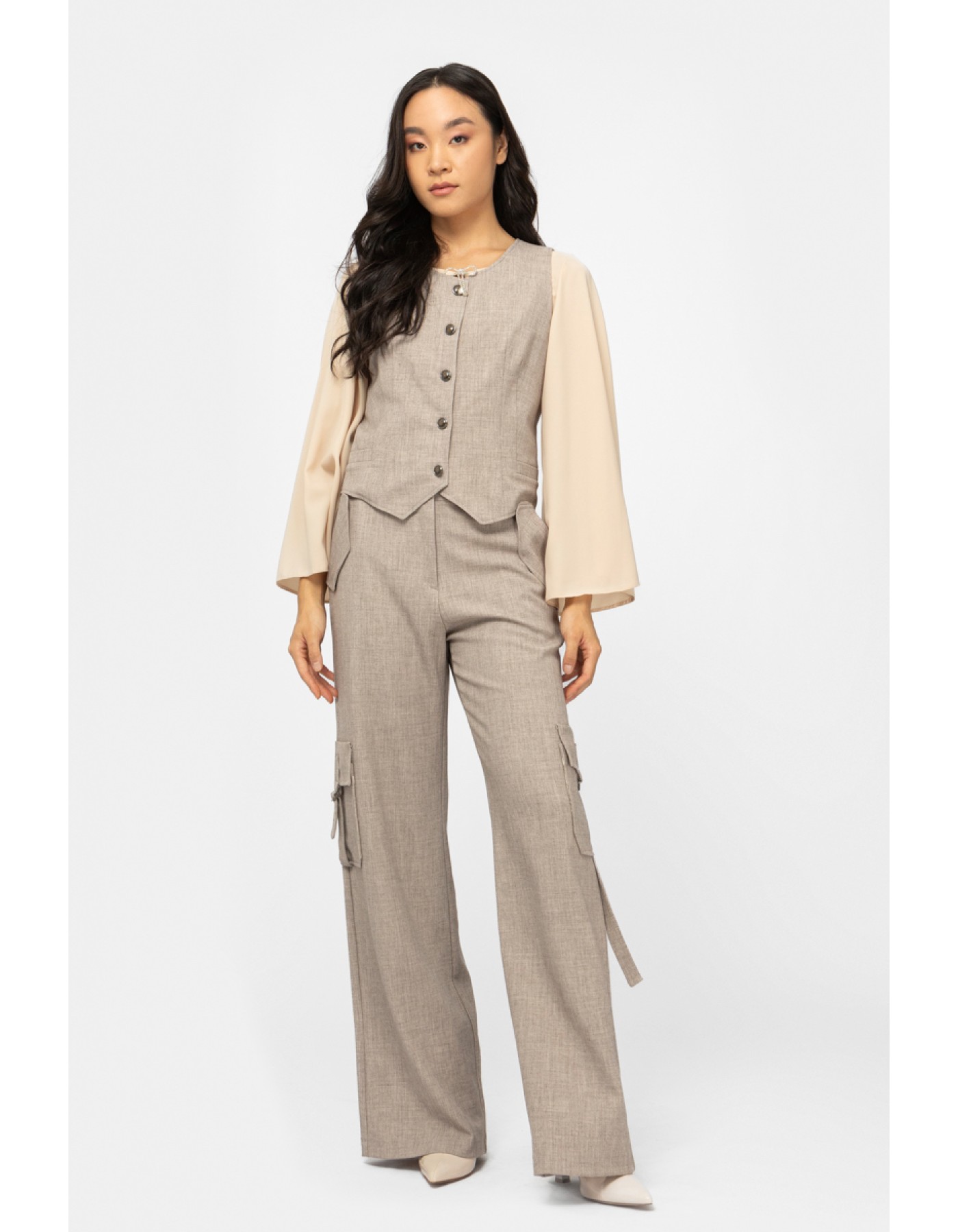 Παντελόνι Cargo Melange