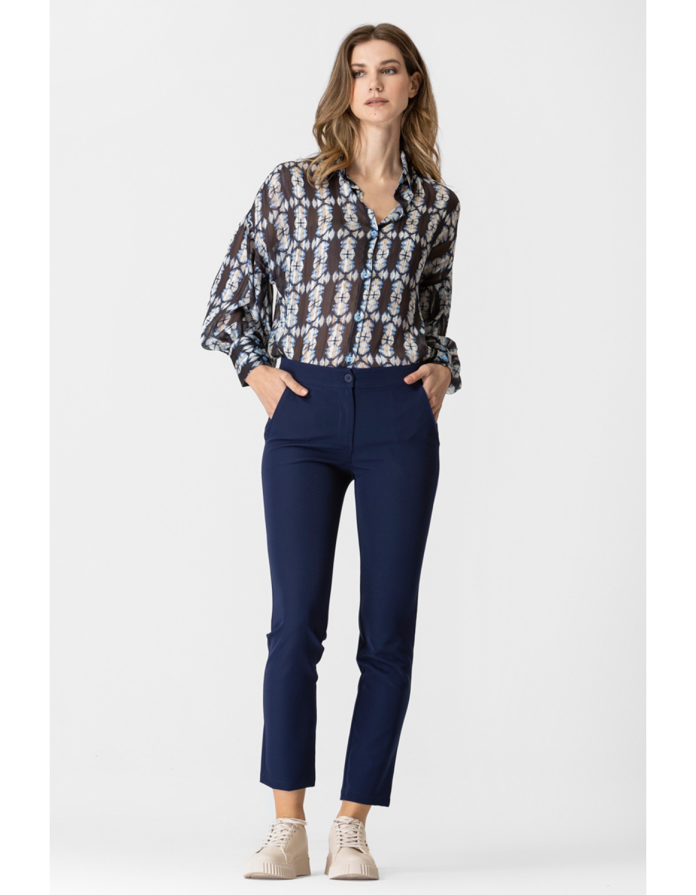 Παντελόνι κρεπ λάστιχο Loria