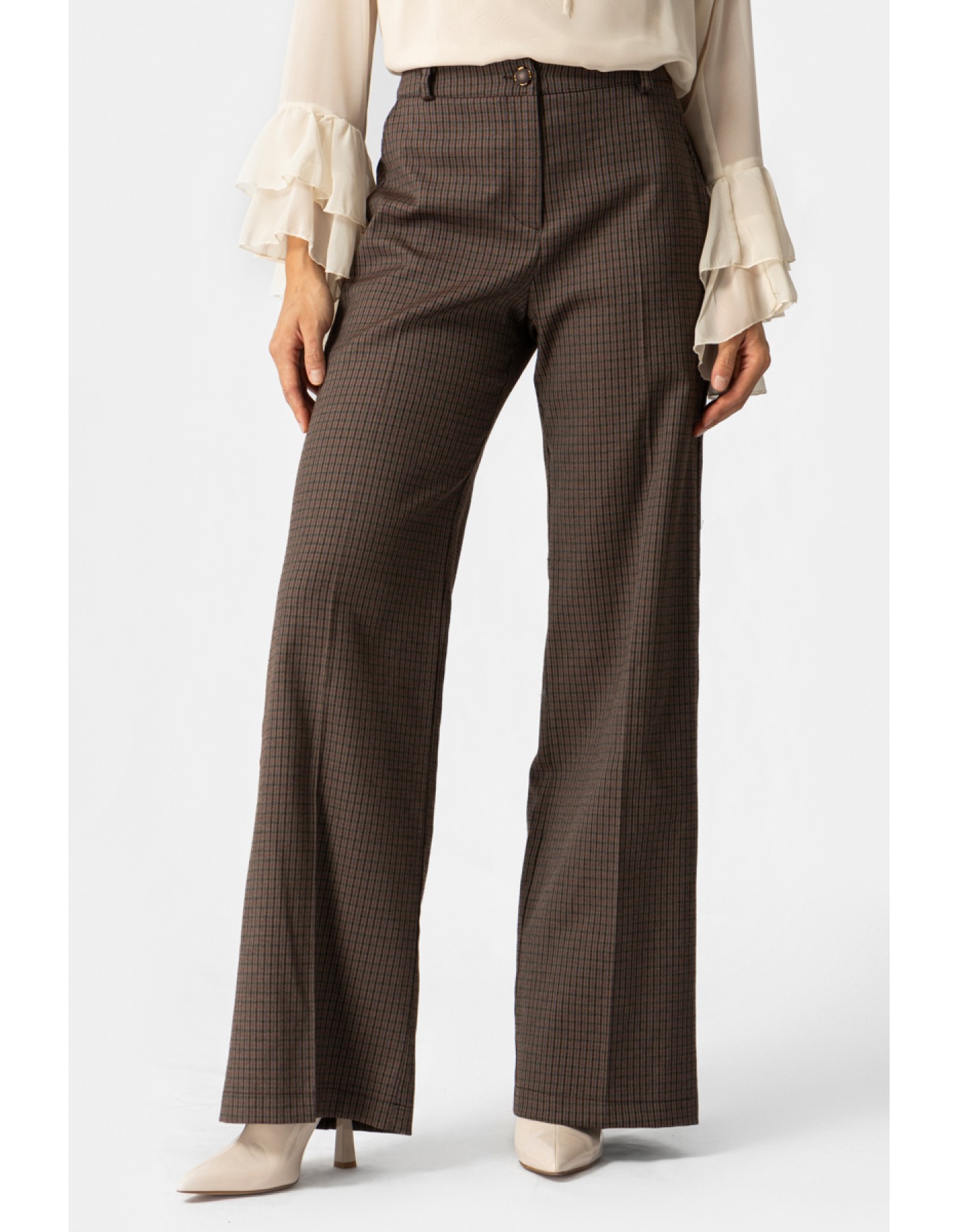 Παντελόνι καρώ Silvia