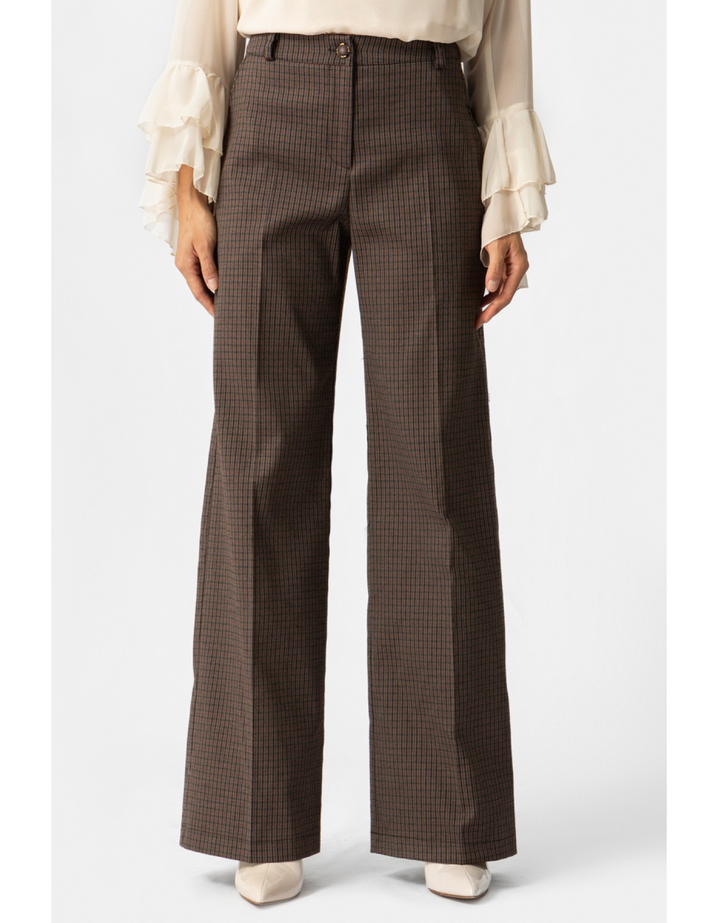 Παντελόνι καρώ Silvia