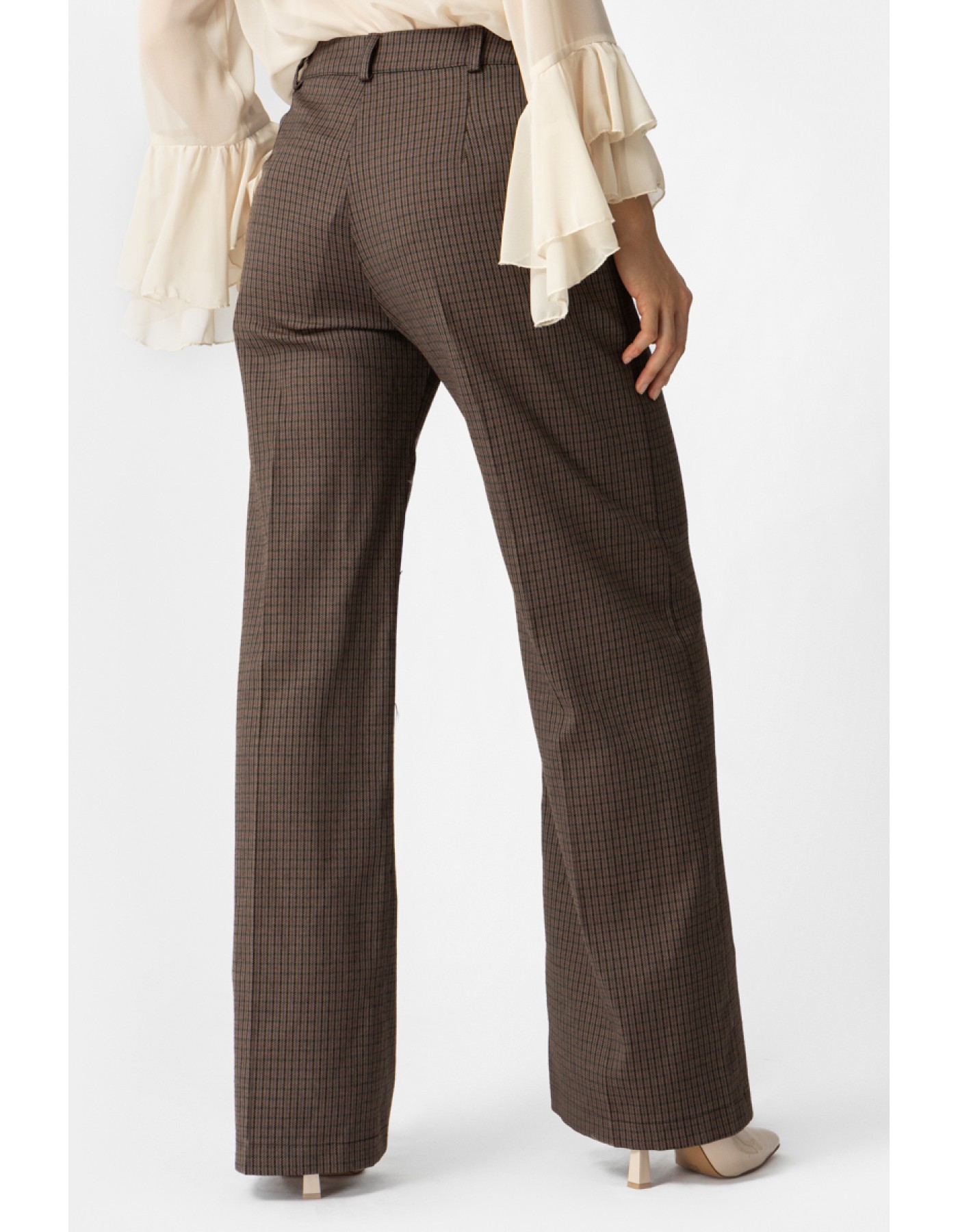 Παντελόνι καρώ Silvia