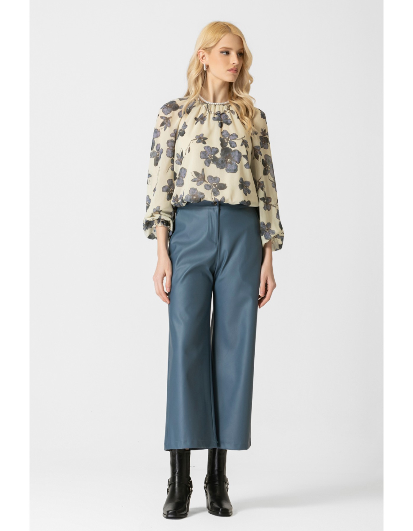 Παντελόνι Zip δερματίνη Original