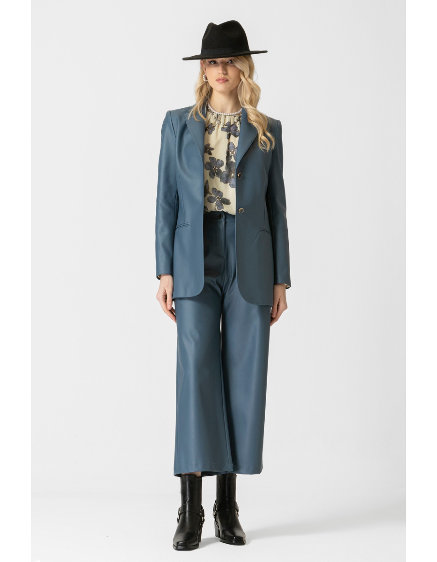 Παντελόνι Zip δερματίνη Original