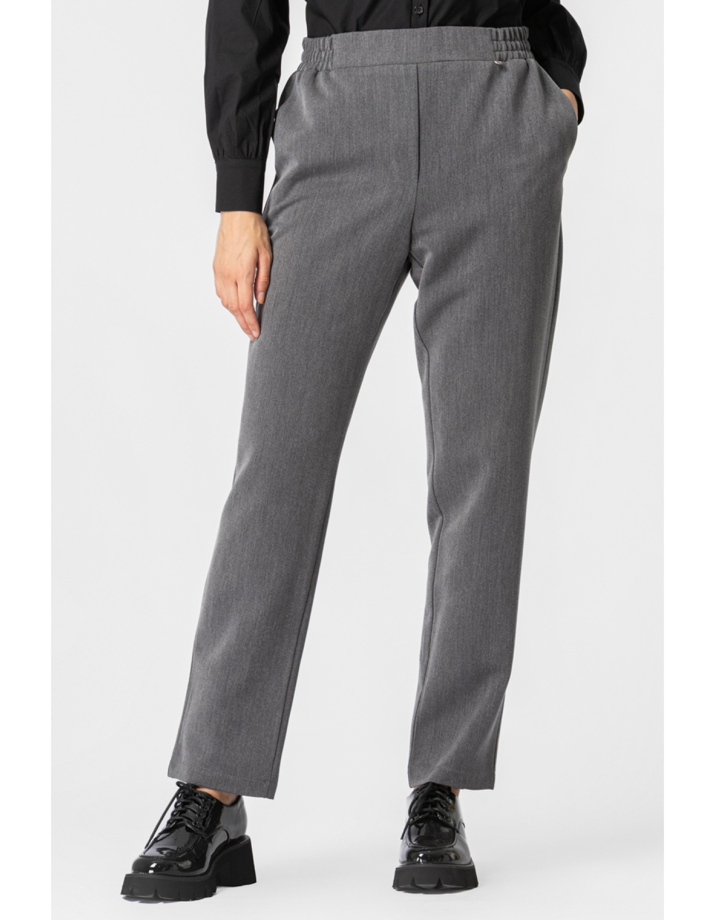 Παντελόνι με λάστιχο και τσέπες