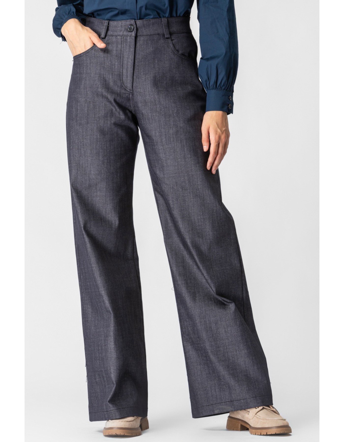 Παντελόνι λεοπάρ Jean καμπαρντίνα