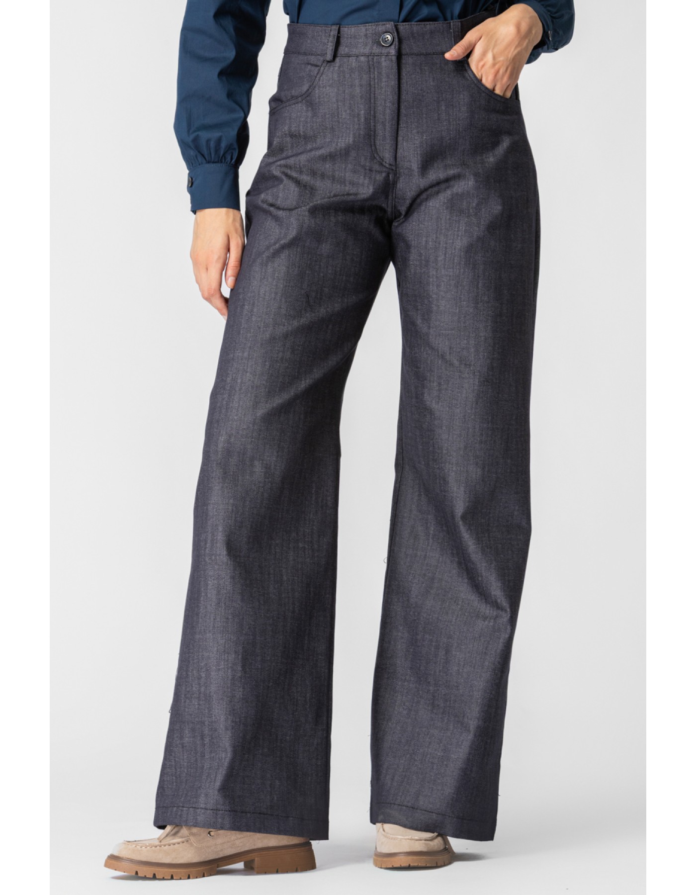 Παντελόνι λεοπάρ Jean καμπαρντίνα