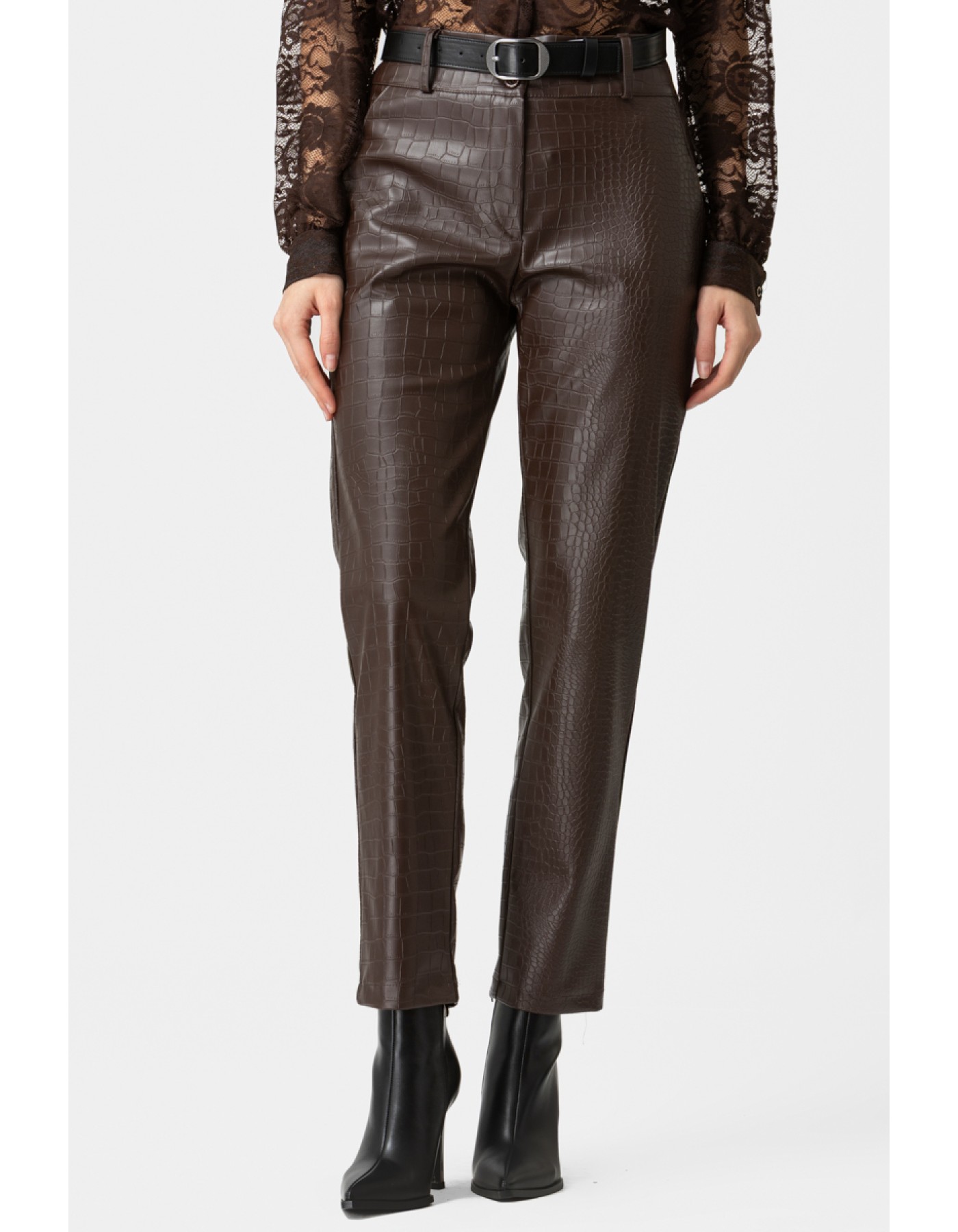 Παντελόνι δερμάτινο Croco Παντελόνι δερμάτινο Croco