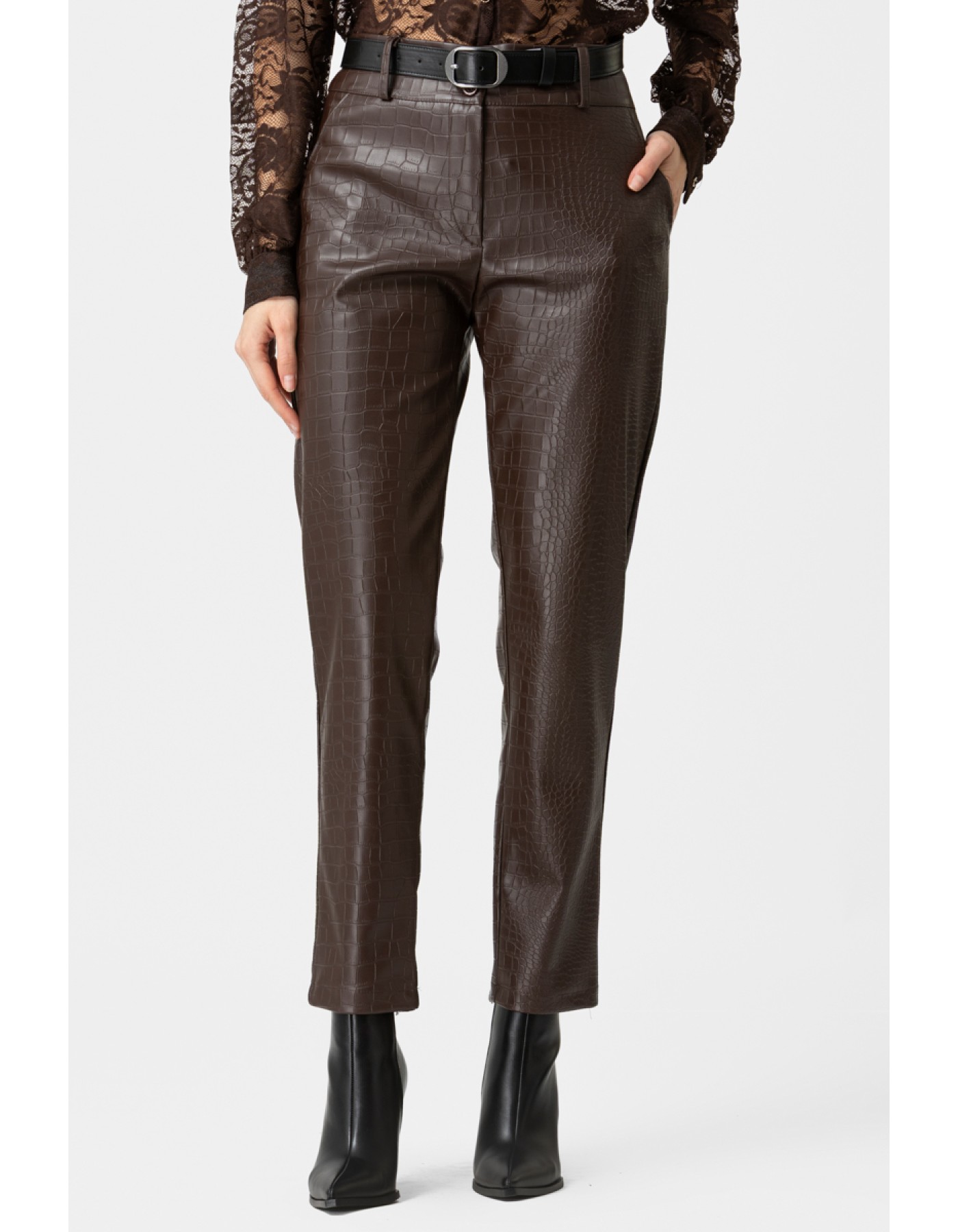 Παντελόνι δερμάτινο Croco Παντελόνι δερμάτινο Croco