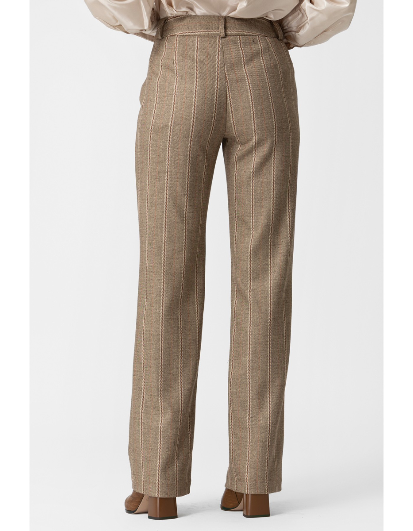 Παντελόνι ριγέ lurex riga