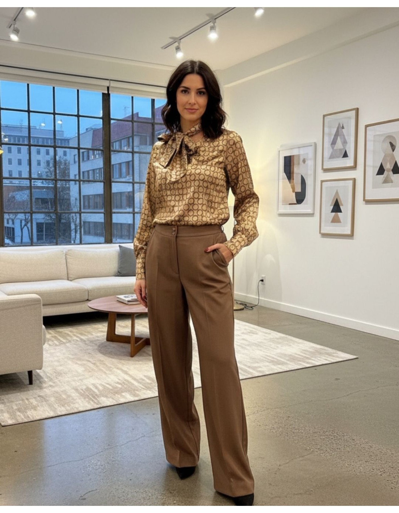 Παντελόνι Twill ελαστικό λάστιχο