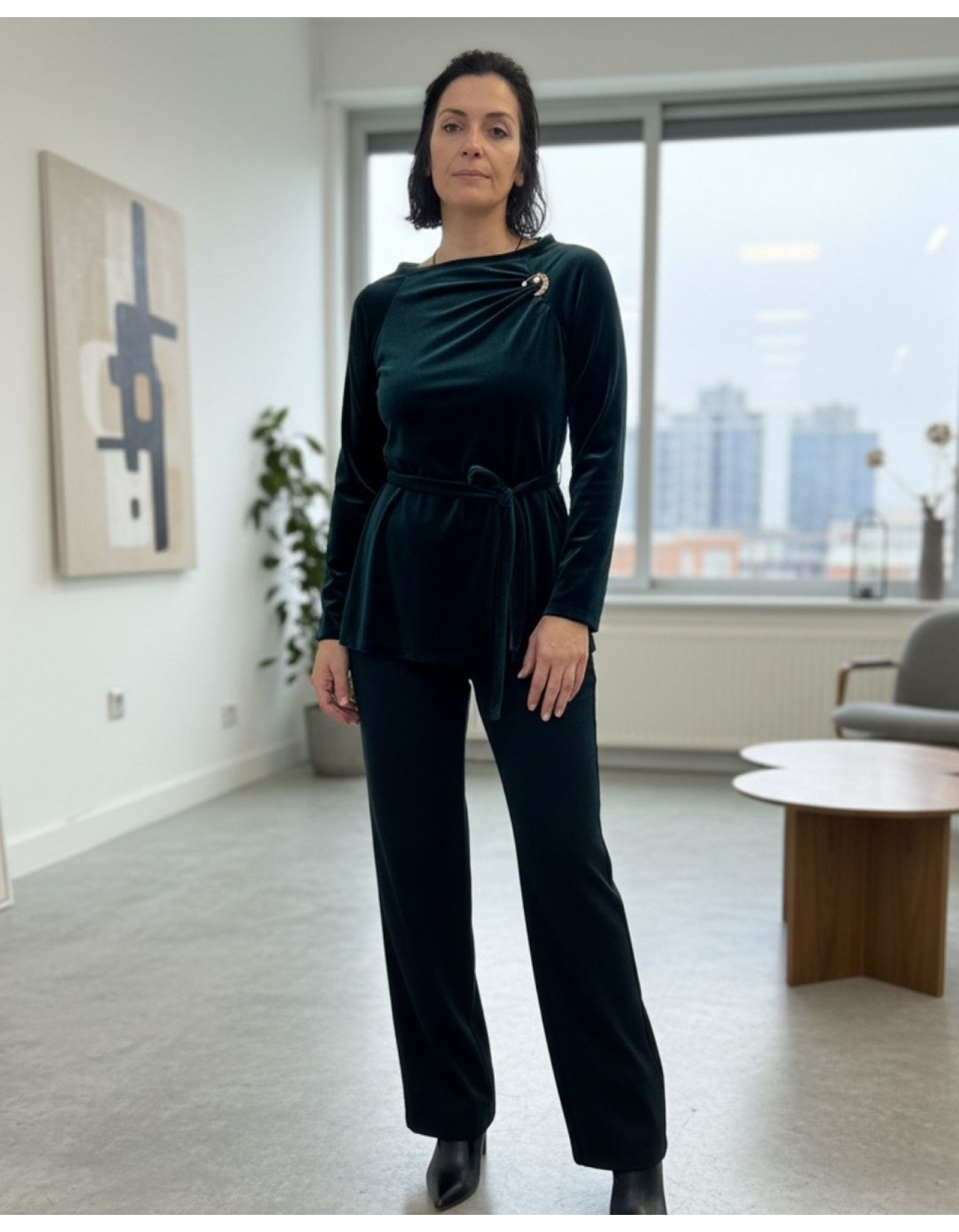 Παντελόνι βελούδο με λάστιχο