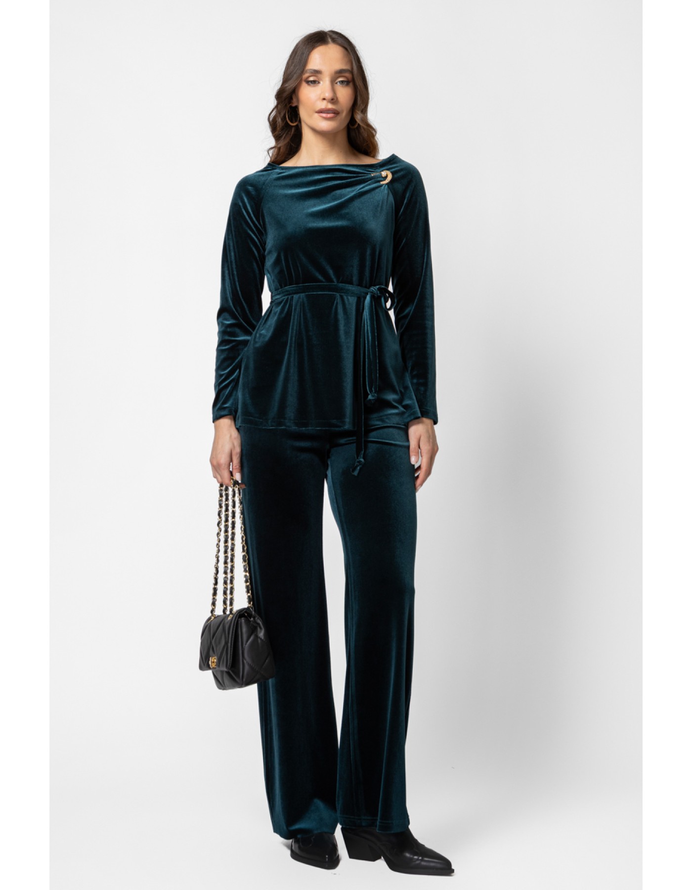 Παντελόνι βελούδο με λάστιχο