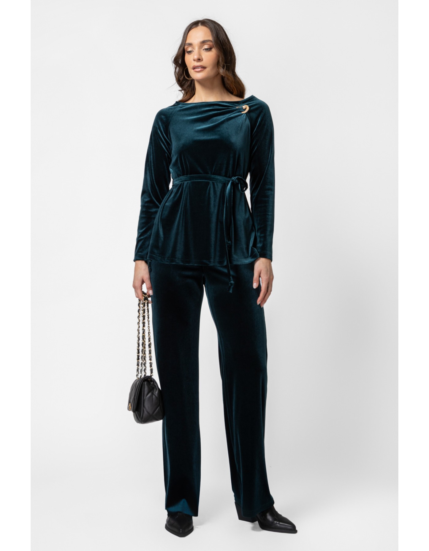 Παντελόνι βελούδο με λάστιχο