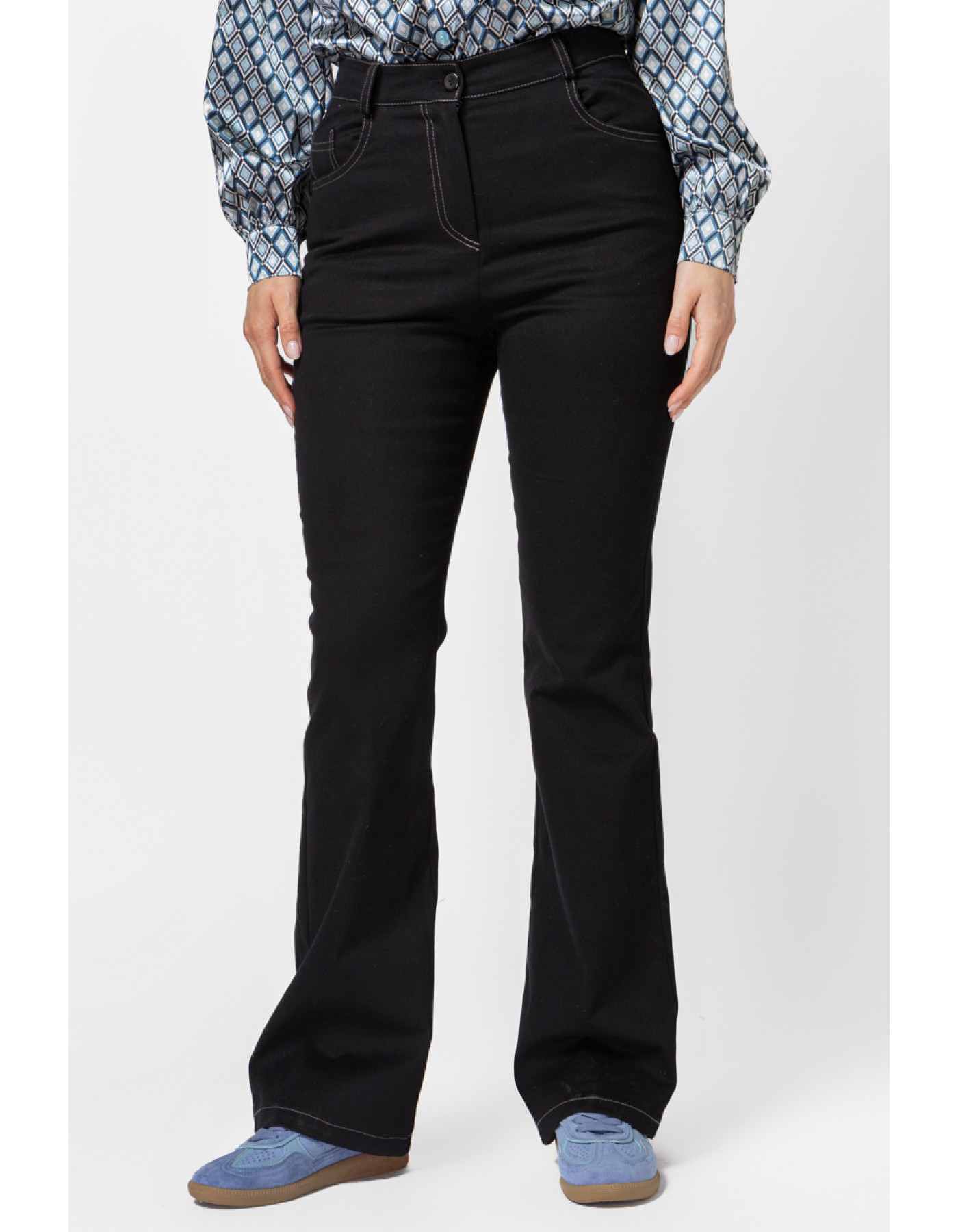 Παντελόνι καμπαρντίνα πεντάτσεπο Carla