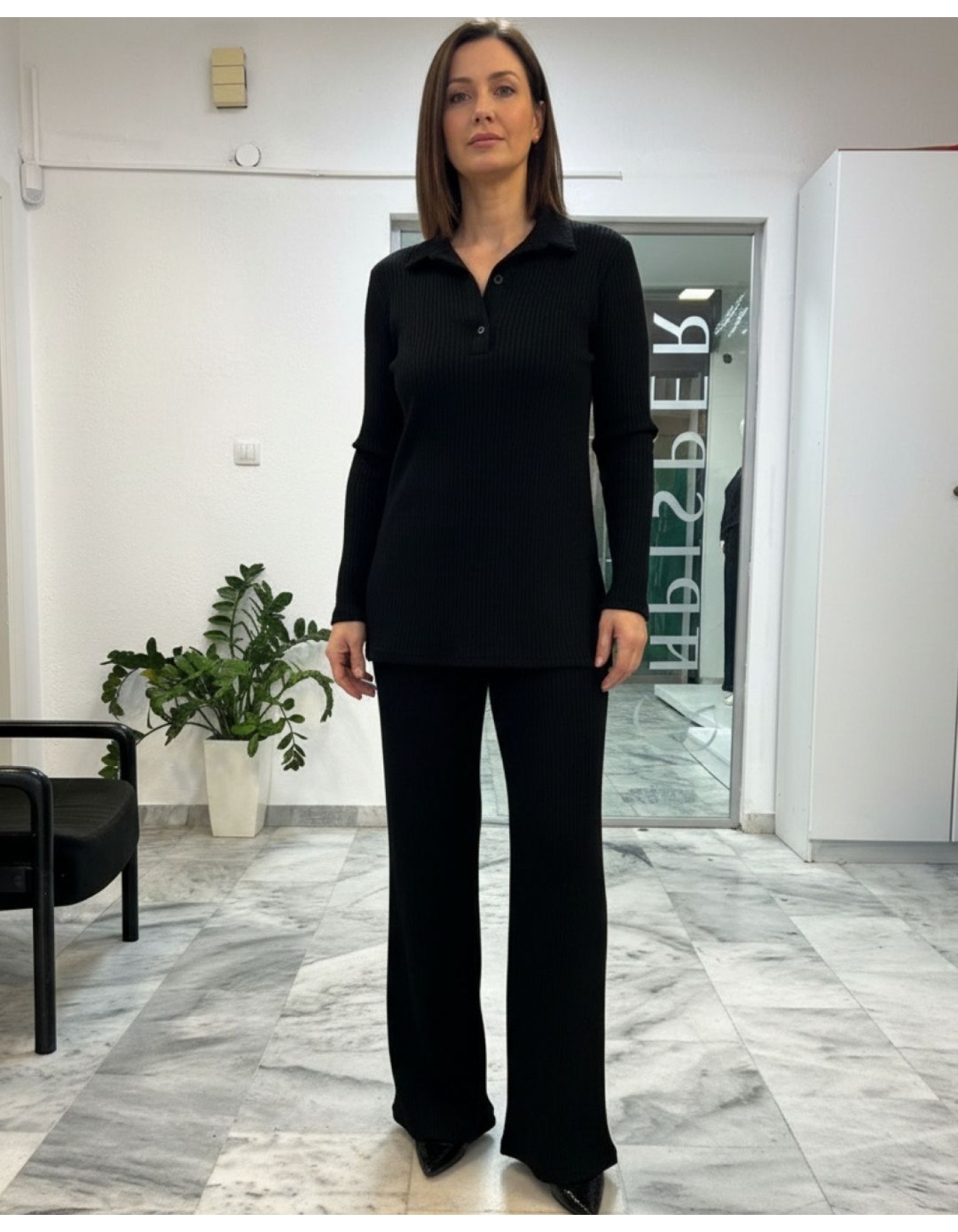 Παντελόνι ελαστικό Rib