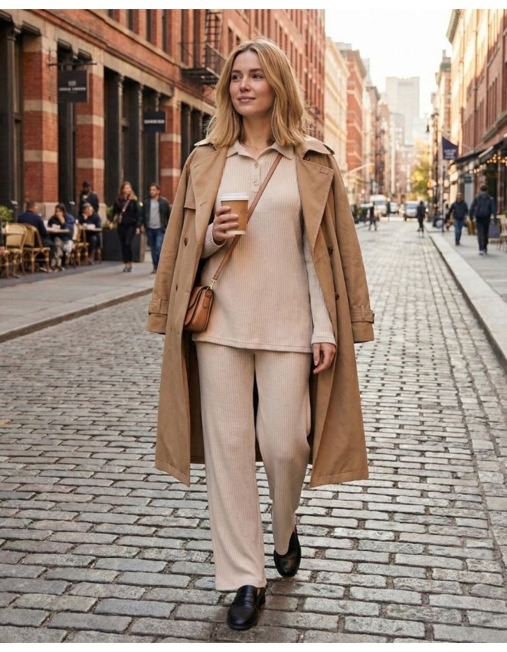 Παντελόνι ελαστικό Rib