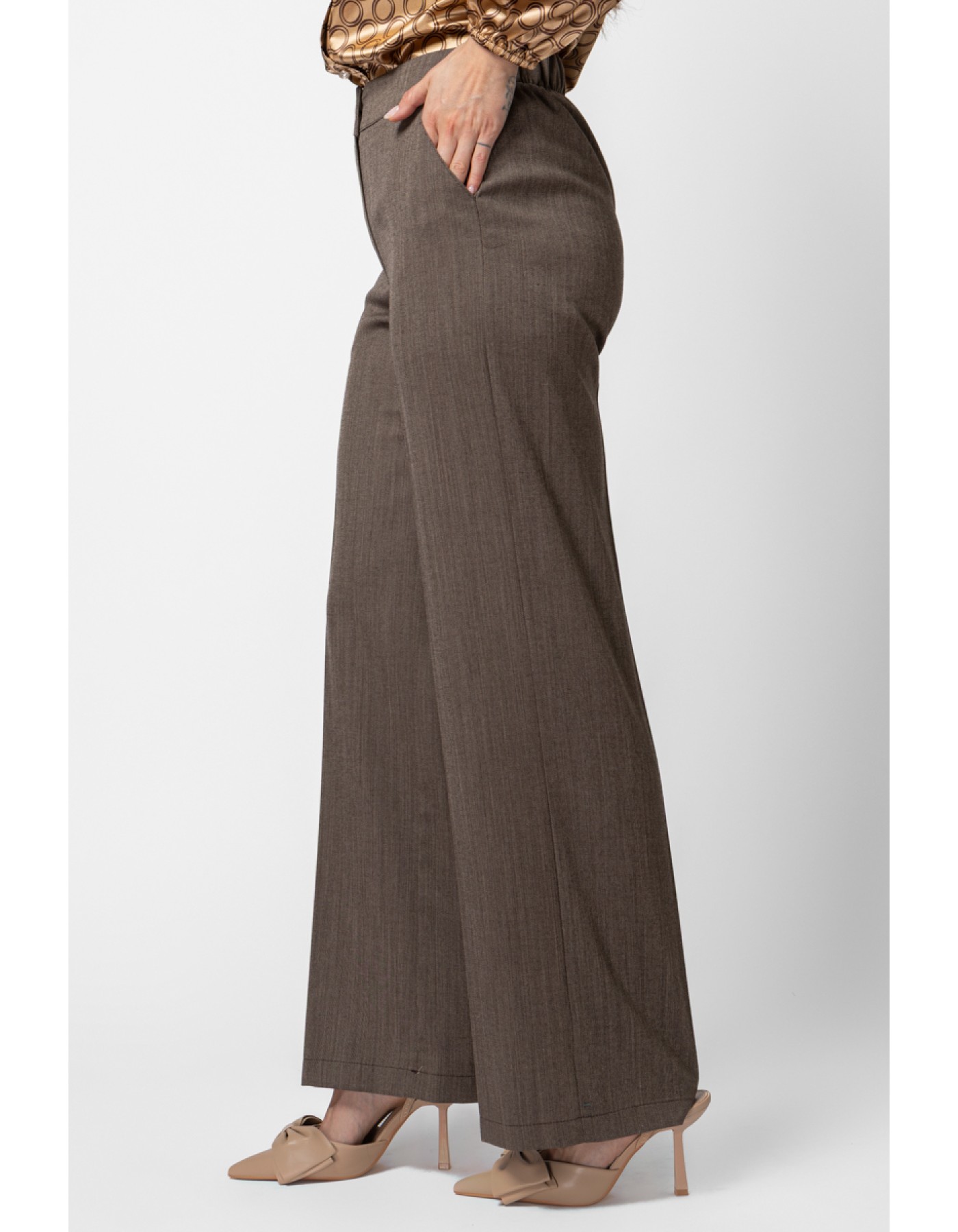 Παντελόνα μάλλινη λάστιχο