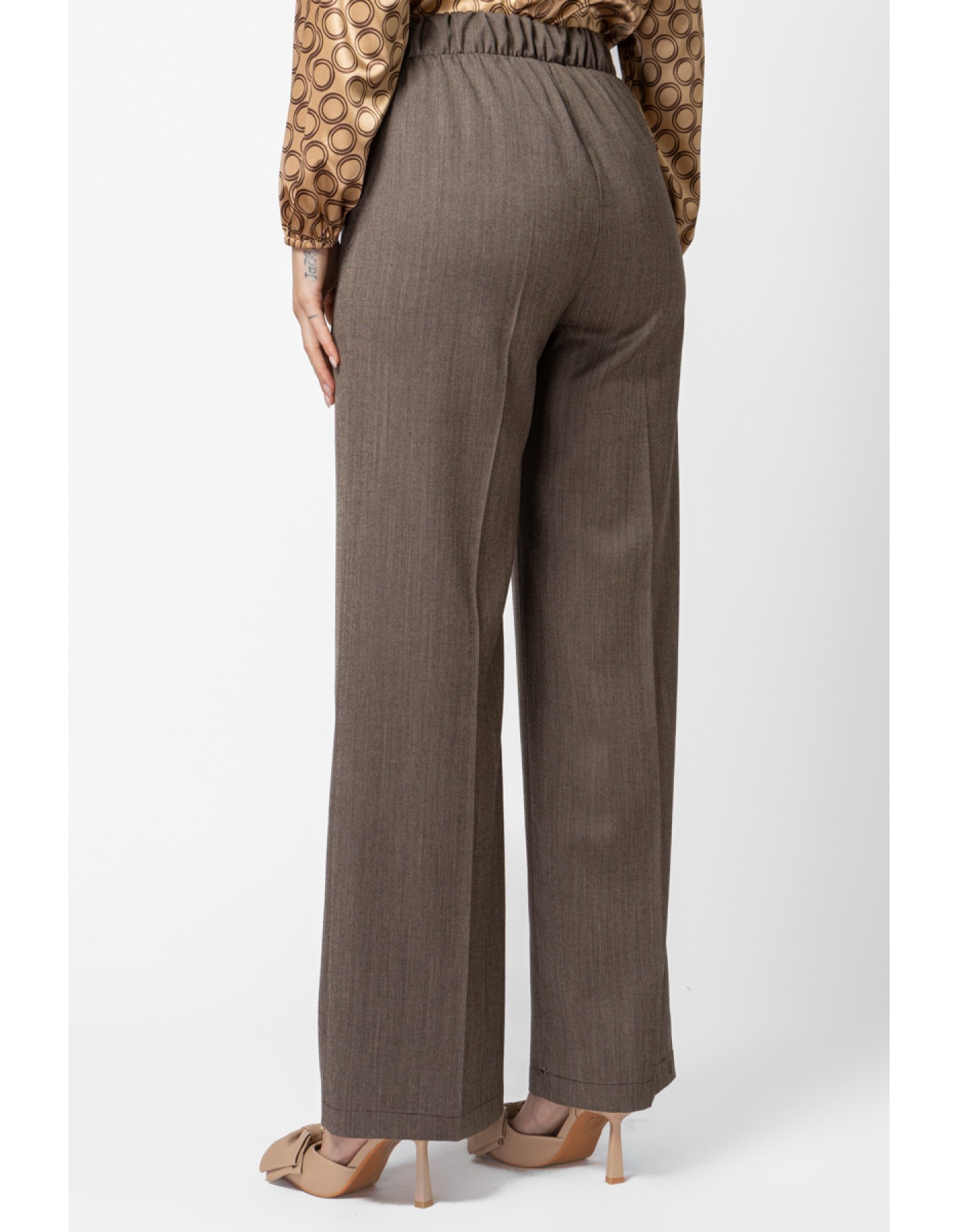 Παντελόνα μάλλινη λάστιχο